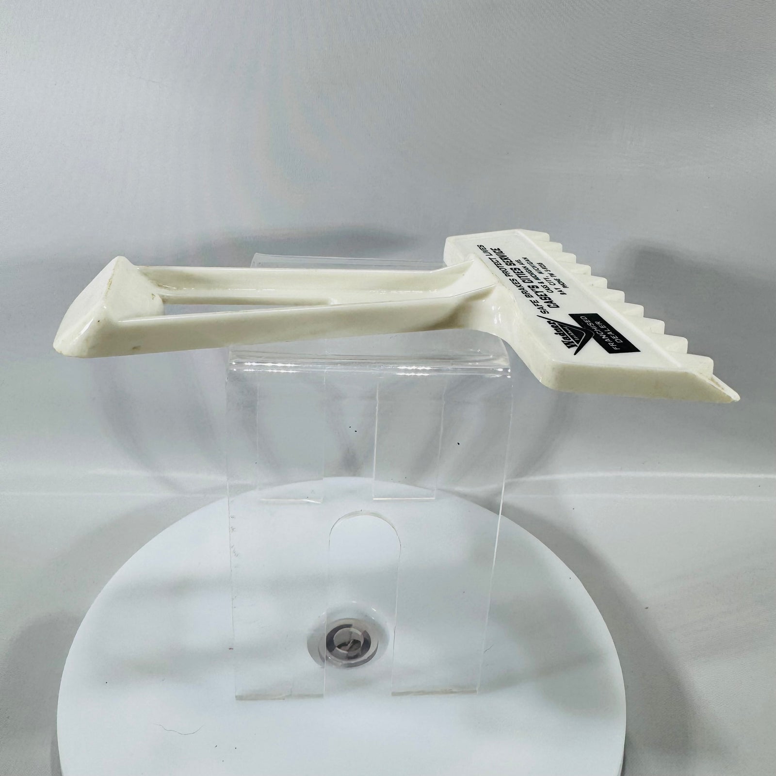 Vintage Cities Service Advertising Ice Scraper – Casey’s Cities Service Bay City, Michigan