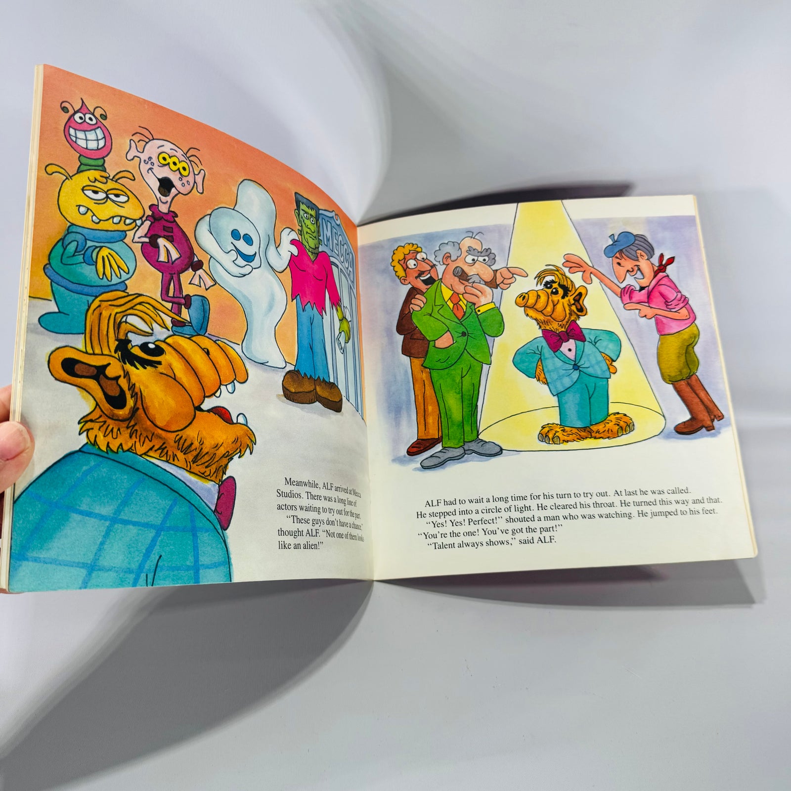 Vintage ALF Mission to Mars (1987) — Robert Loren Fleming | Ken Kimmelman Illustrated, TV Tie-In Children’s Sci-Fi Humor Picture Book