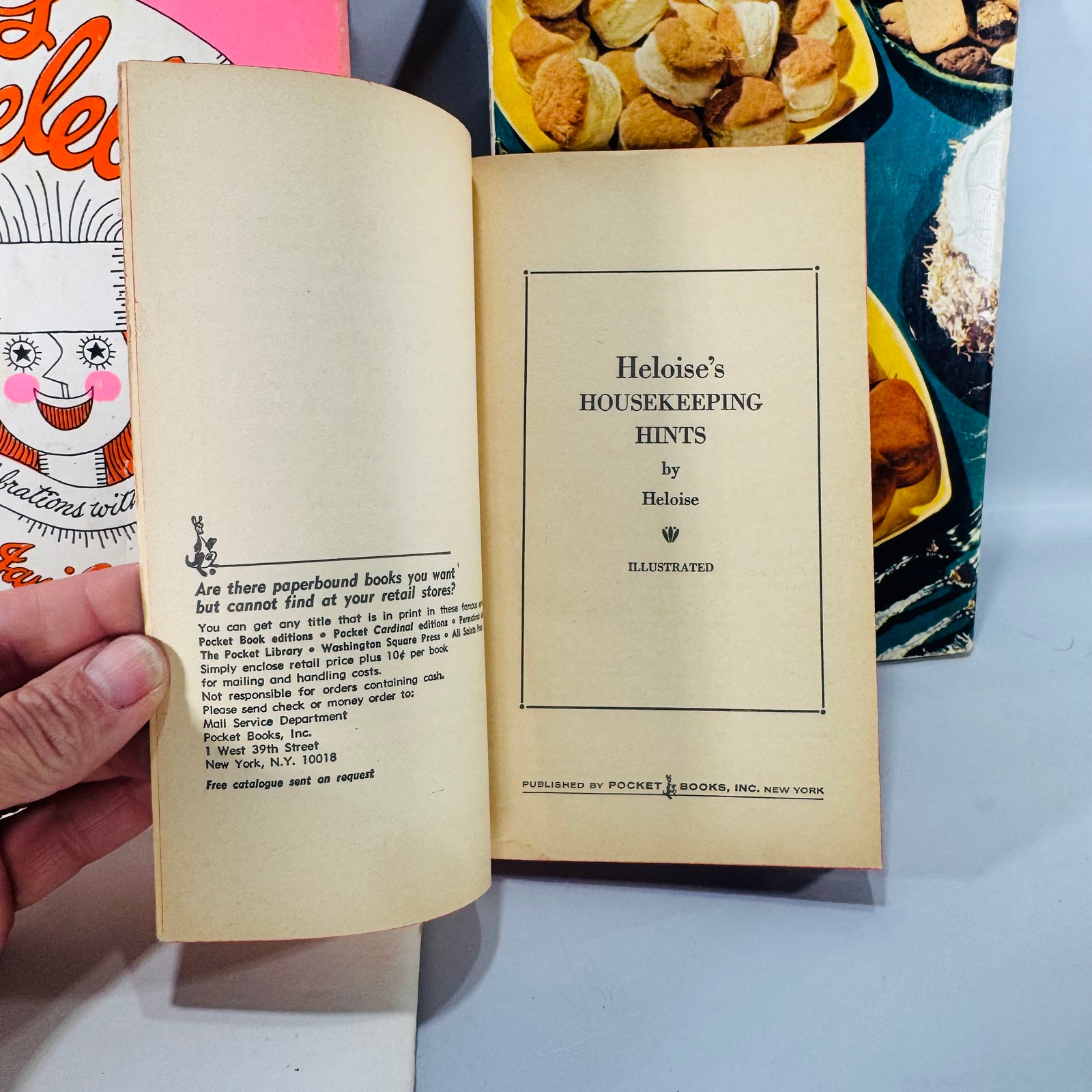 Vintage Cookbook Bundle (4 Books) — Heloise, Pillsbury, Prevention, Jani Gardner (1960s–1980) | Baking + Homemaking, Vintage Cookbooks