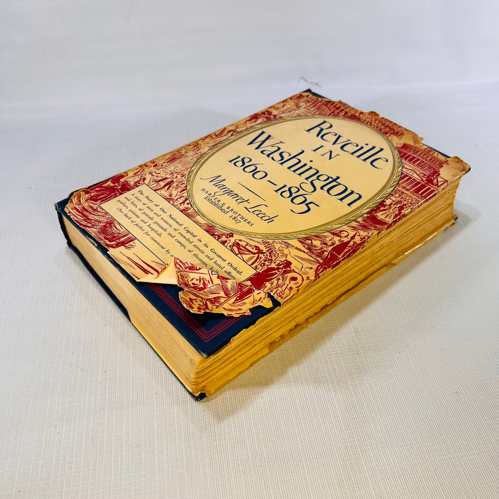 Reveille in Washington 1860-1865 Margaret Leech 1941 Harper & Brothers Publications