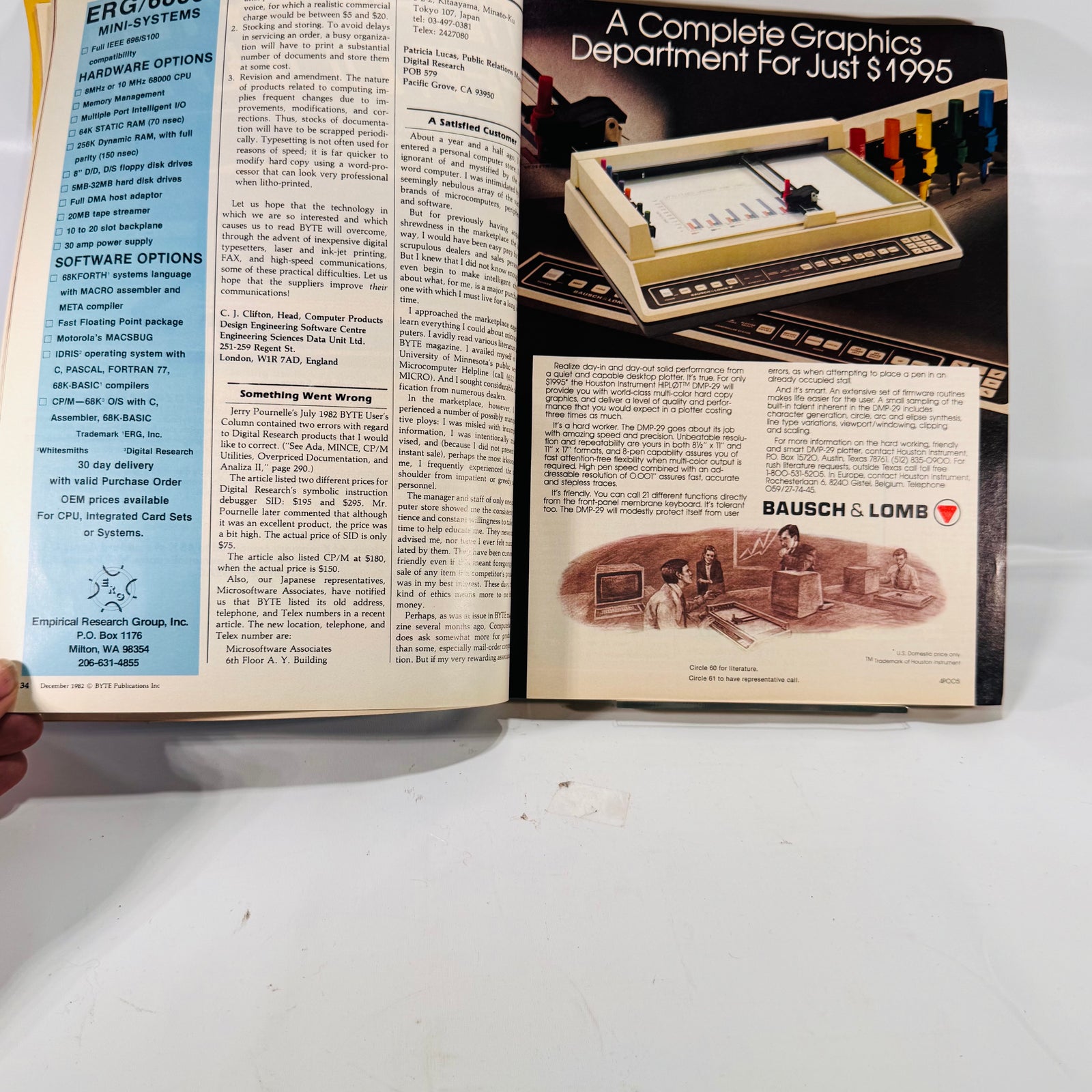 Byte Magazine December 1982 Vol. 7 No. 12 Softcover, English, Computing & Technology