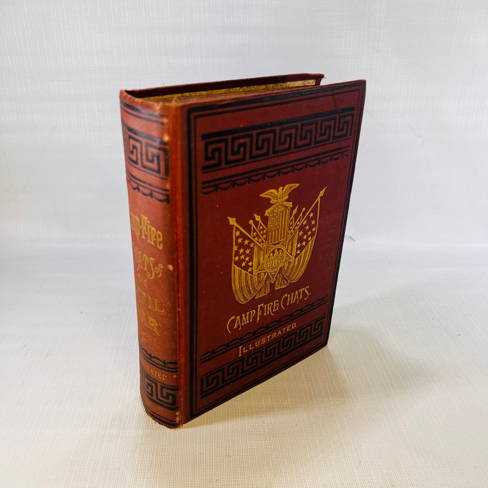 Campfire Chats of the Civil War by Washington Davis 1889 B.B. Russell