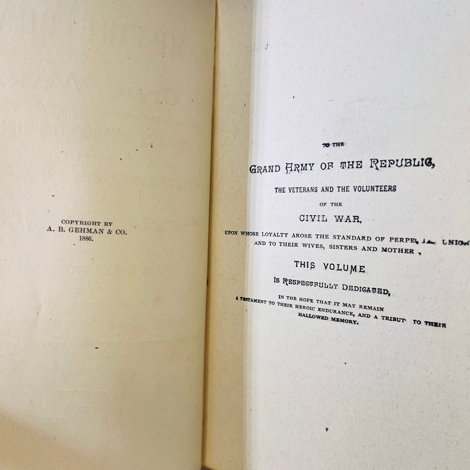 Campfire Chats of the Civil War by Washington Davis 1889 B.B. Russell