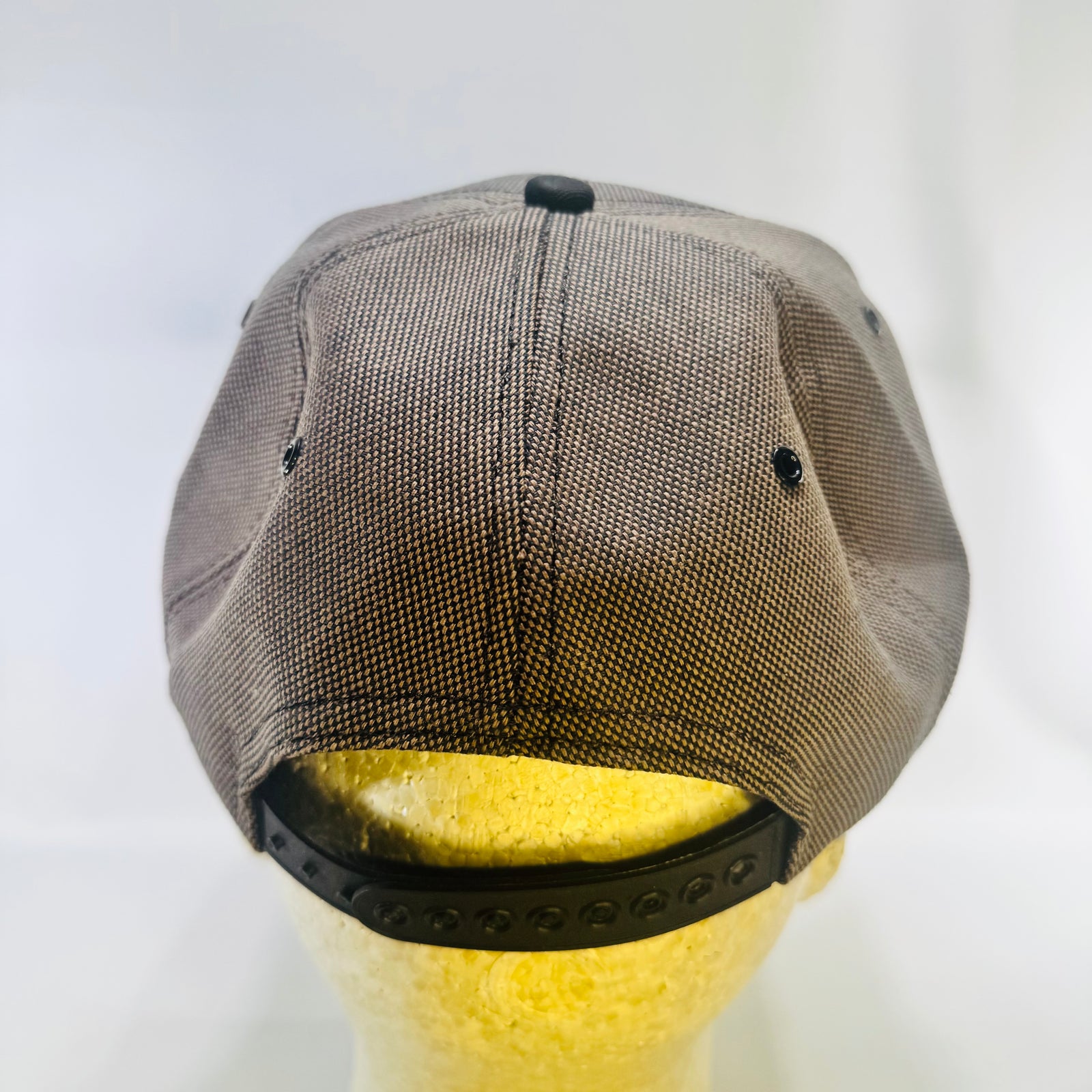 Vintage Crop Production Services CPS Snapback Hat Brown Black Farm Agriculture Cap Adjustable