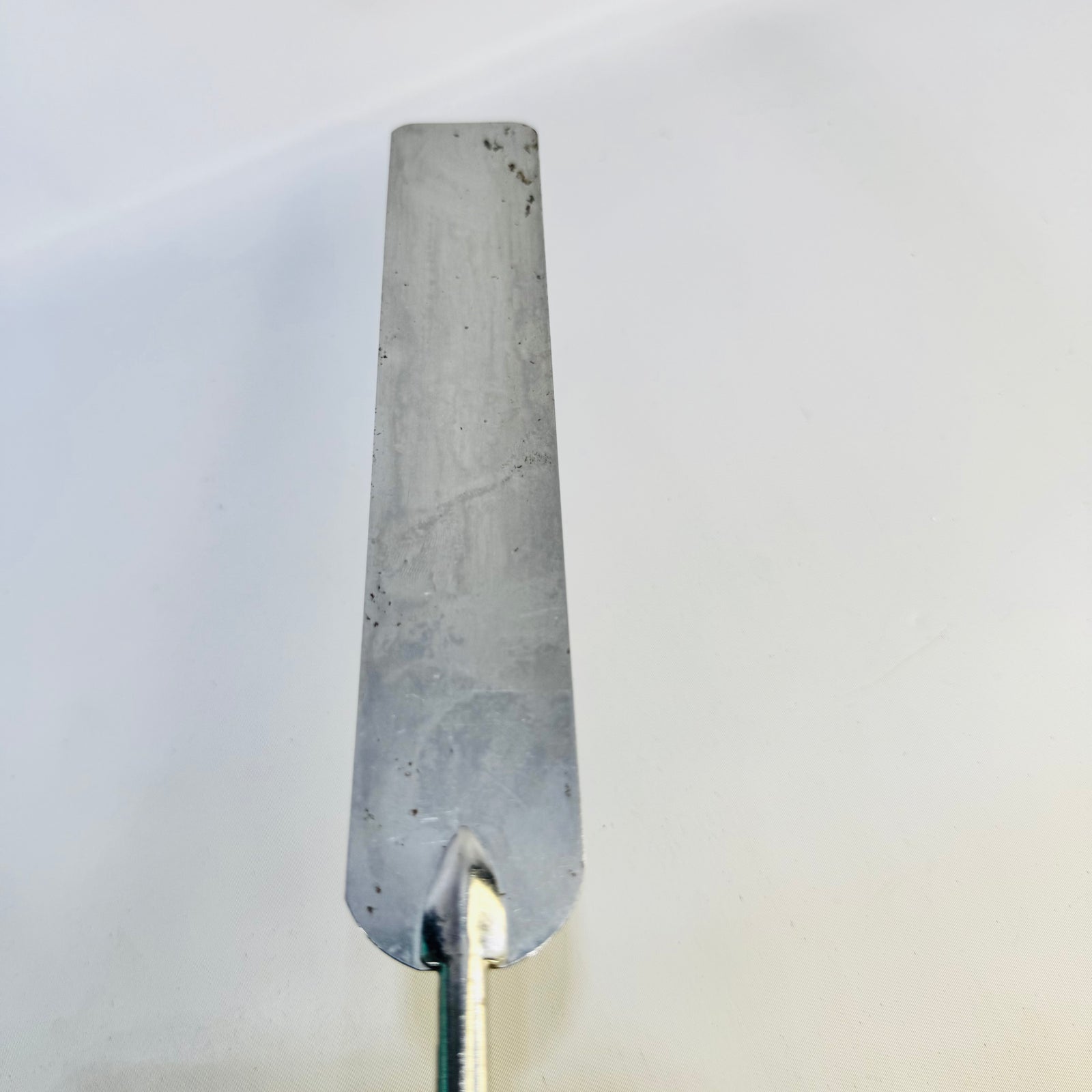 Vintage Ekco Ekcoline Icing Spreader Stainless Steel Cake Spatula Red Bakelite Handle USA
