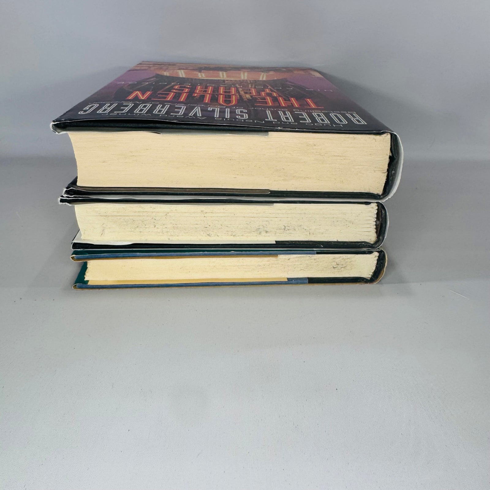 Classic Sci-Fi Hardcover Bundle (3 Books) — Silverberg The Alien Years + Nancy Kress Beggars & Choosers + Brian Aldiss The Long Afternoon of Earth