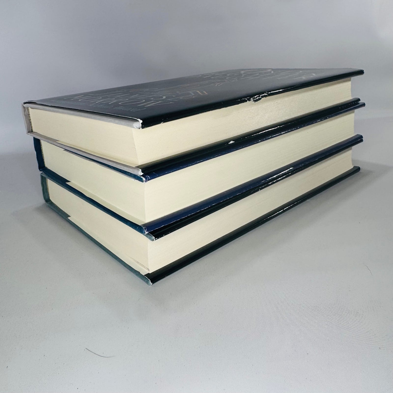 James Morrow Hardcover Bundle (3) — Towing Jehovah + Only Begotten Daughter + Blameless in Abaddon (1990s Satirical Sci-Fi)