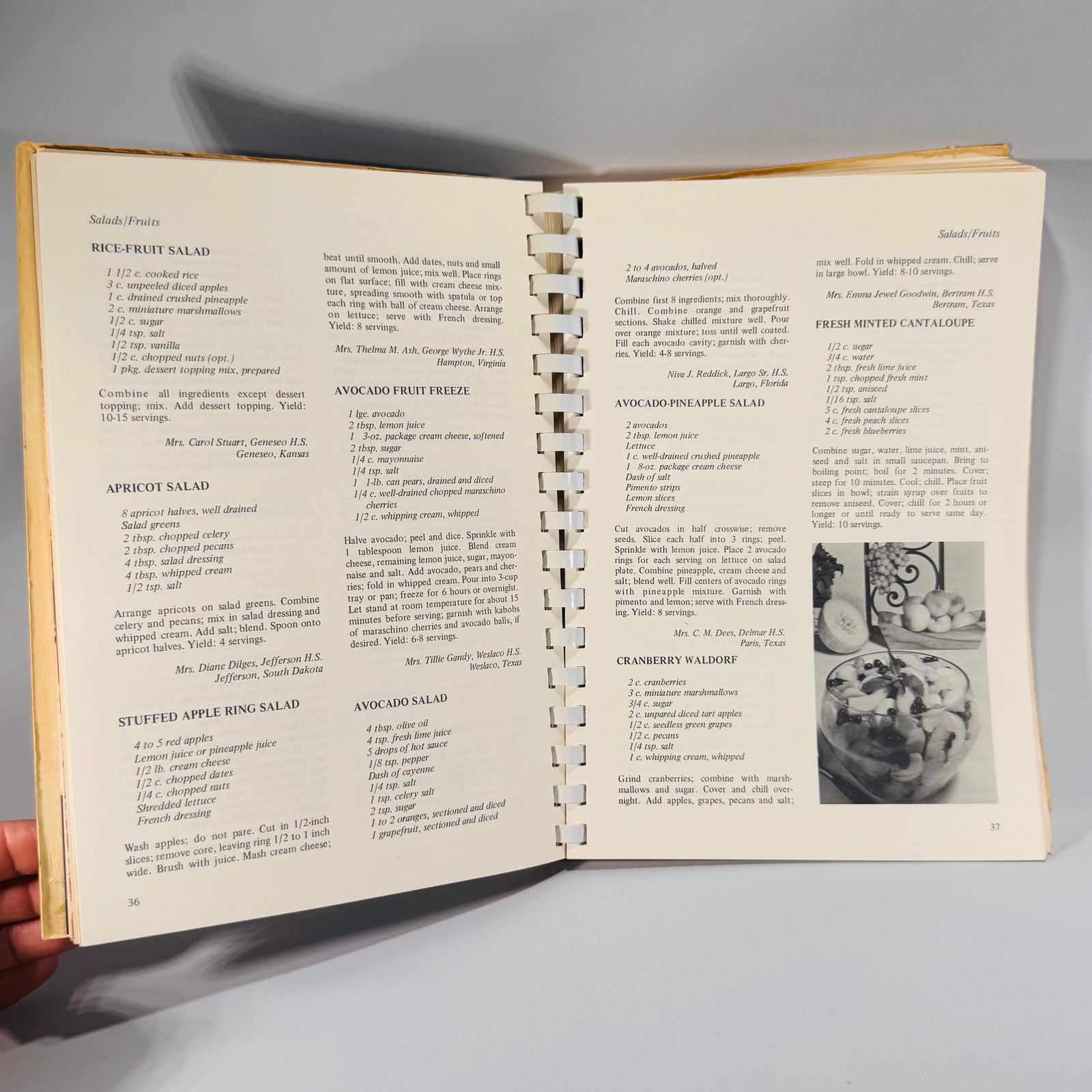 The Favorite Recipes of Home Economics Teachers Cookbook (1970) | 900 Recipes | Vintage Spiral-Bound Community Cookbook