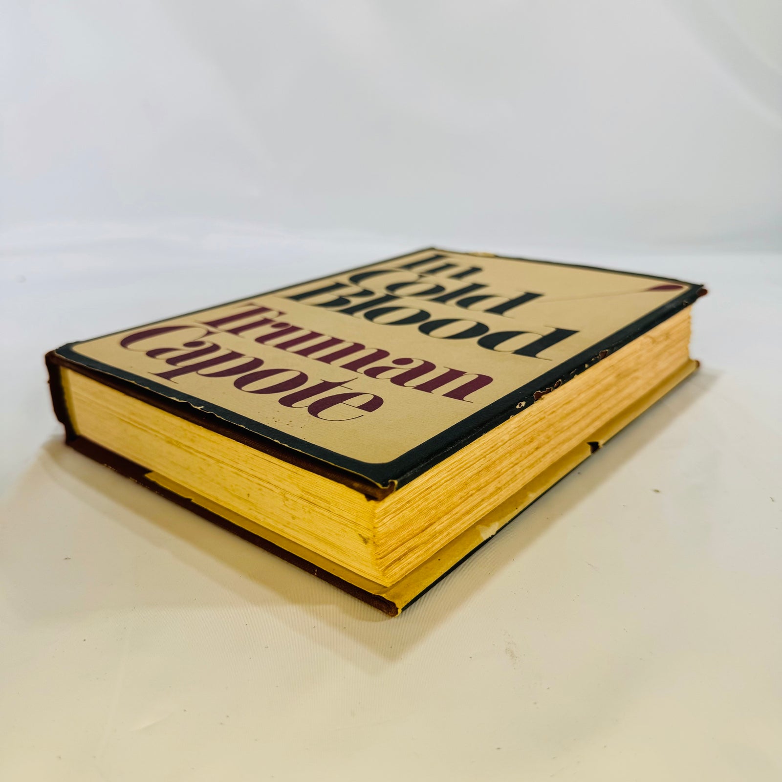 In Cold Blood by Truman Capote 1965, Random House, Hardcover with Dust Jacket