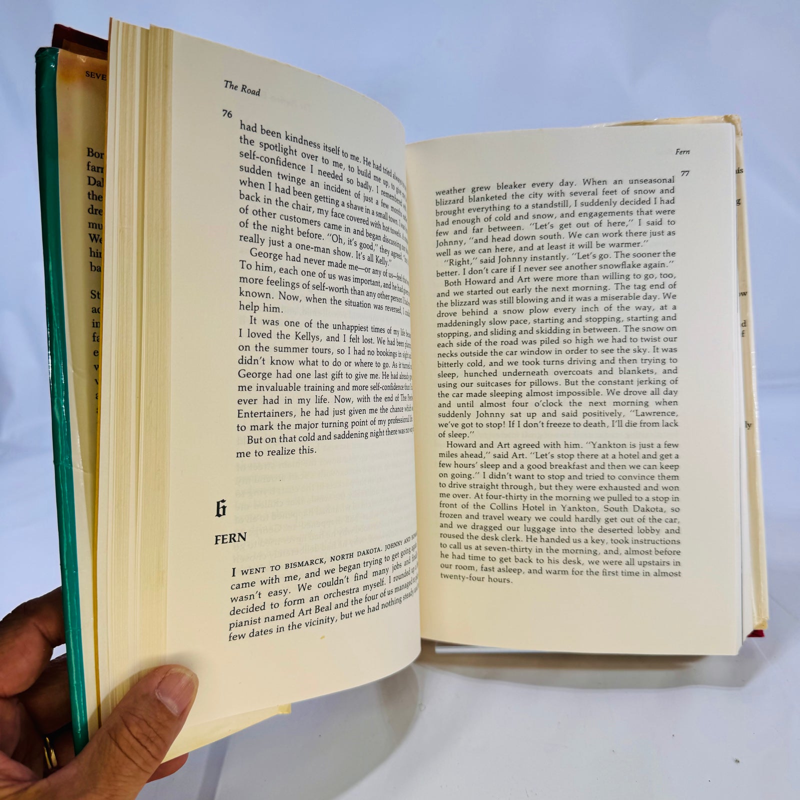 Fern chapter pages, Wunnerful, Wunnerful! Lawrence Welk autobiography