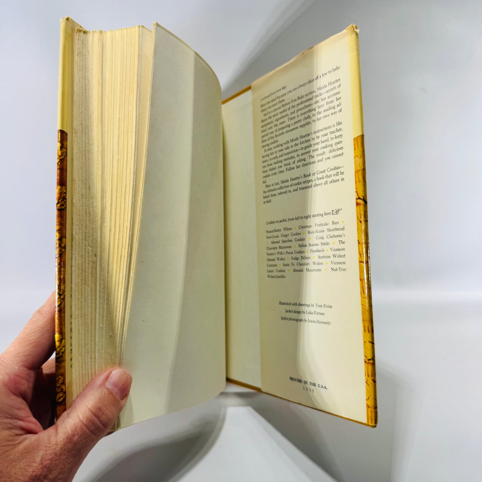 Maida Heatter’s Book of Great Cookies (1977) — Vintage Hardcover Cookie Cookbook w/ Dust Jacket + Handwritten Notes