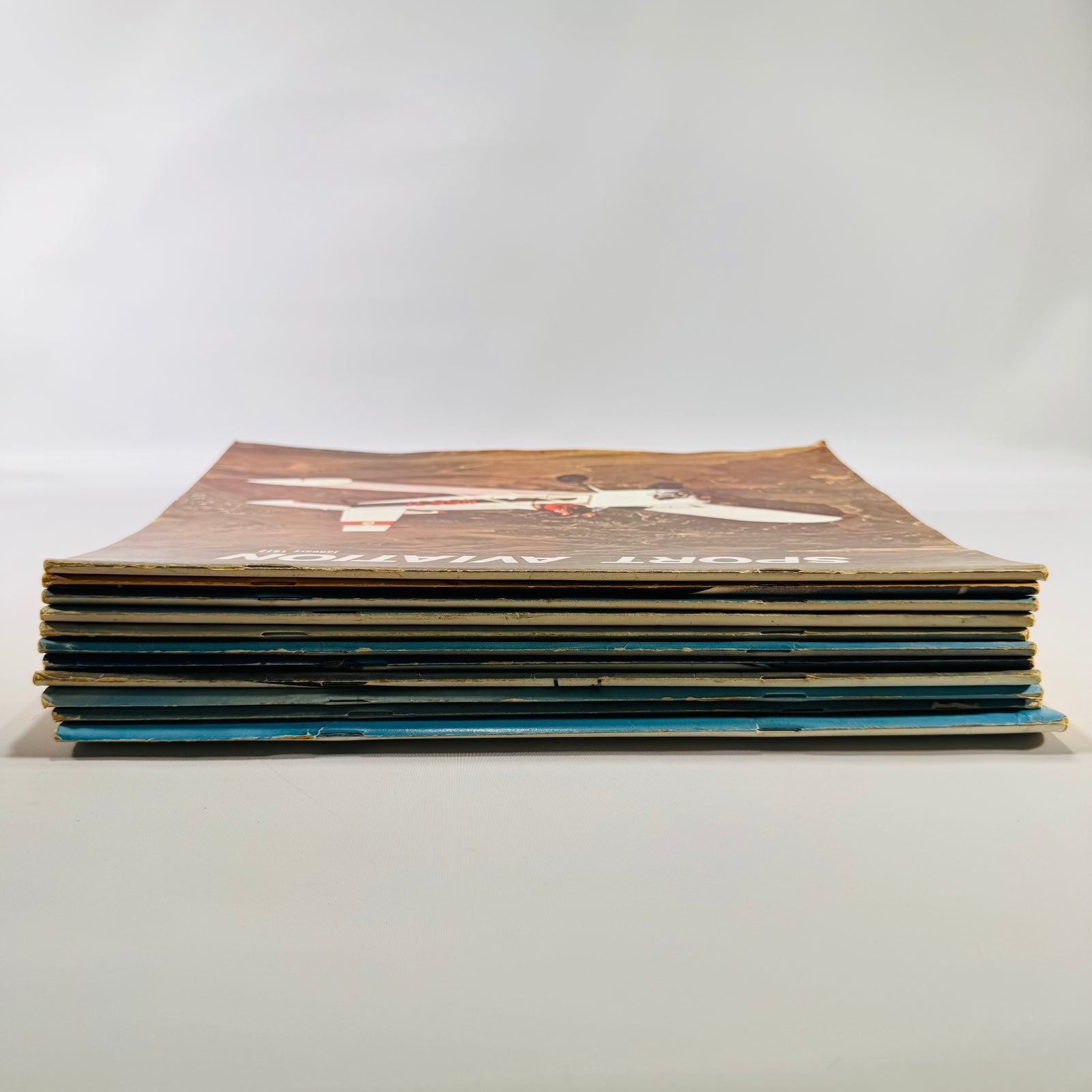 Full Year of Sport Aviation Magazines (1972) | Complete Vintage Set for Aviation Collectors