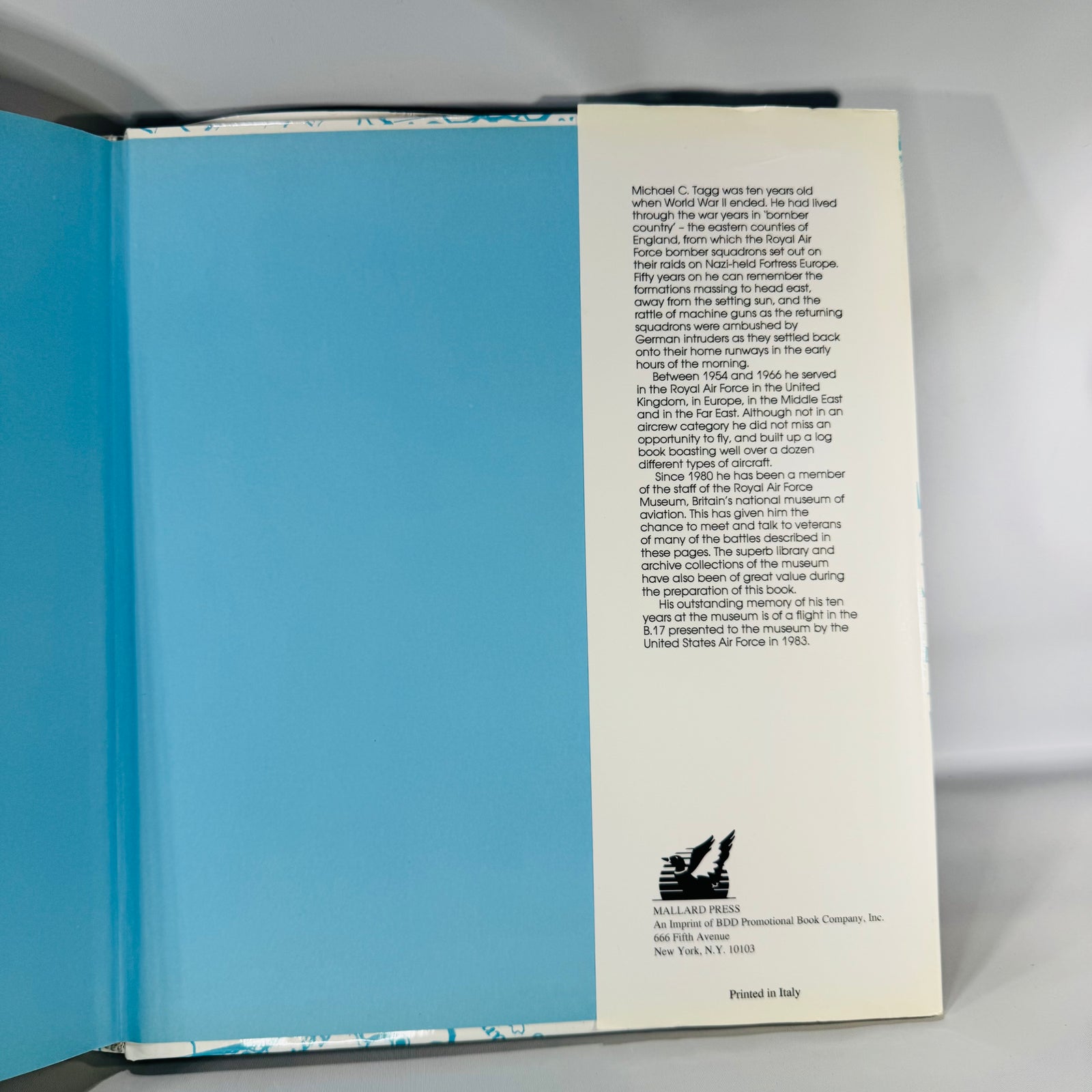 World War II in the Air (Battle in the Air) by Michael C. Tagg — Hardcover w/ Dust Jacket (1990)