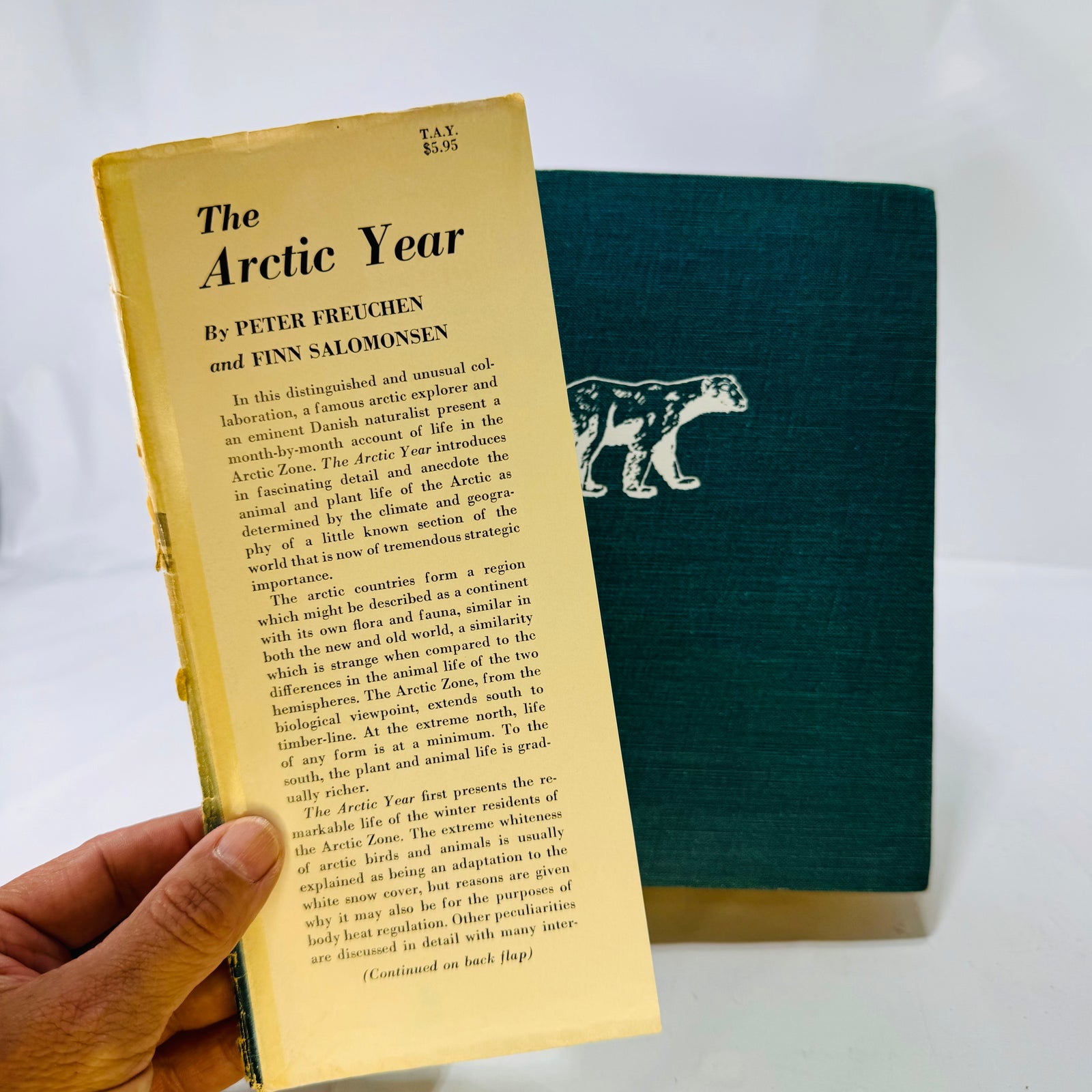 The Arctic Year by Peter Freuchen & Fin Salomonsen 1958 GP Putnam's Sons