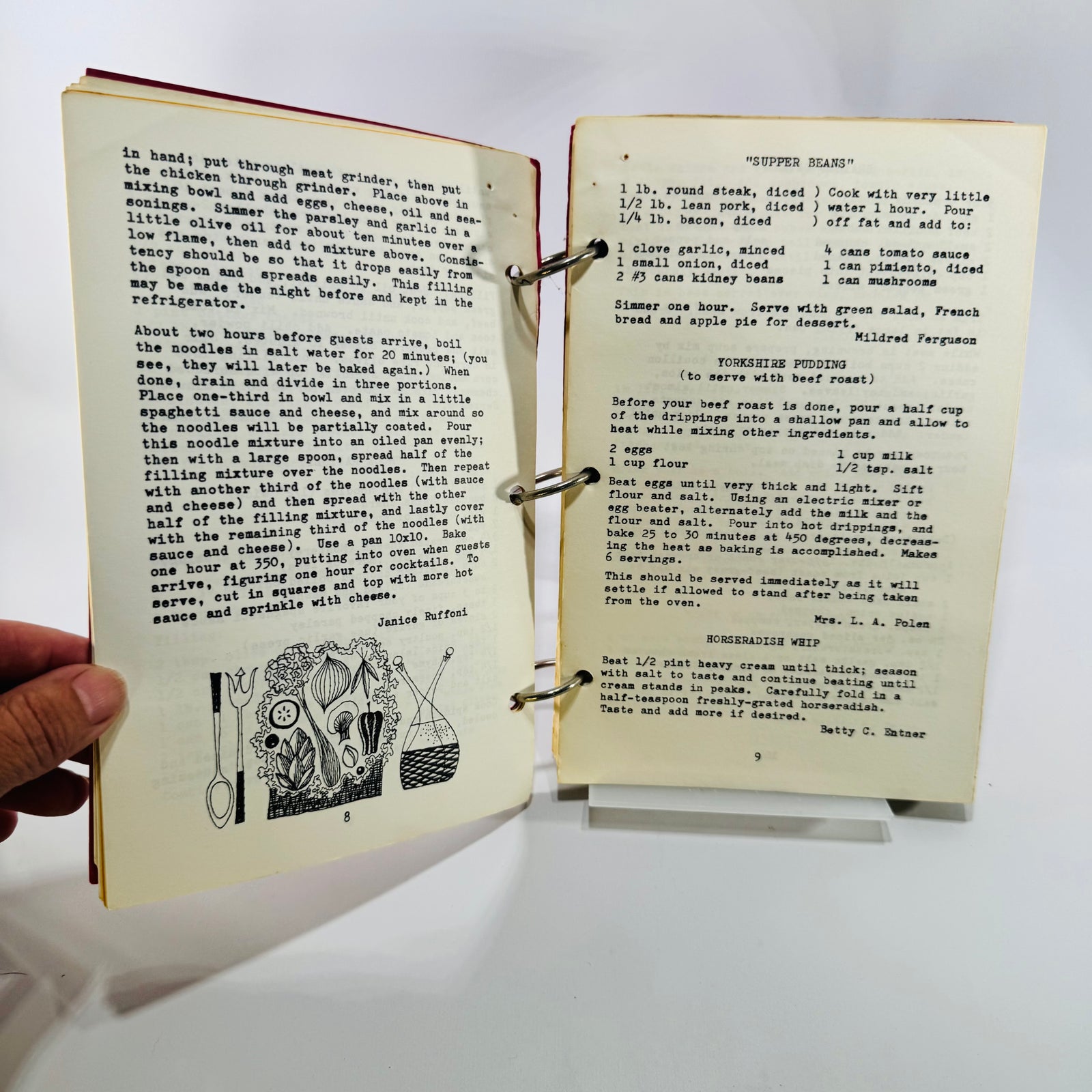 Favorite Recipes from the Heart of Santa Maria 1967-68 California Community Cookbook