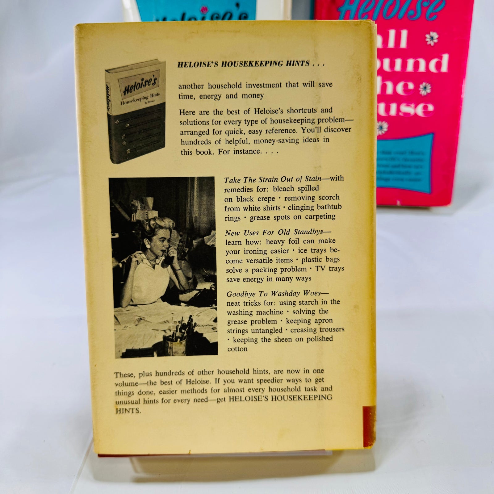 Three Heloise's Books: Kitchen, Housekeeping Hints and All Around the House by Heloise Prentice-Hall Inc