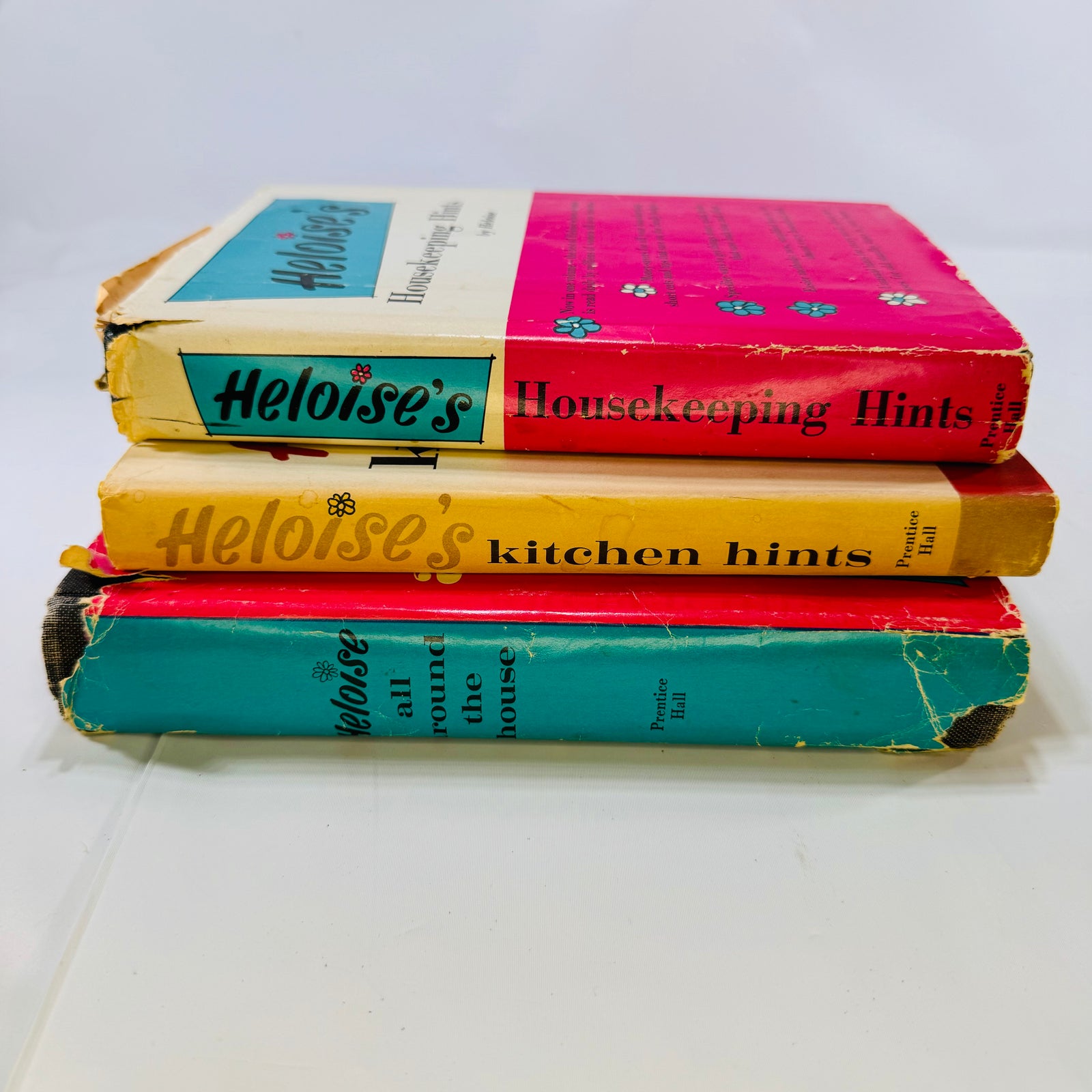 Three Heloise's Books: Kitchen, Housekeeping Hints and All Around the House by Heloise Prentice-Hall Inc