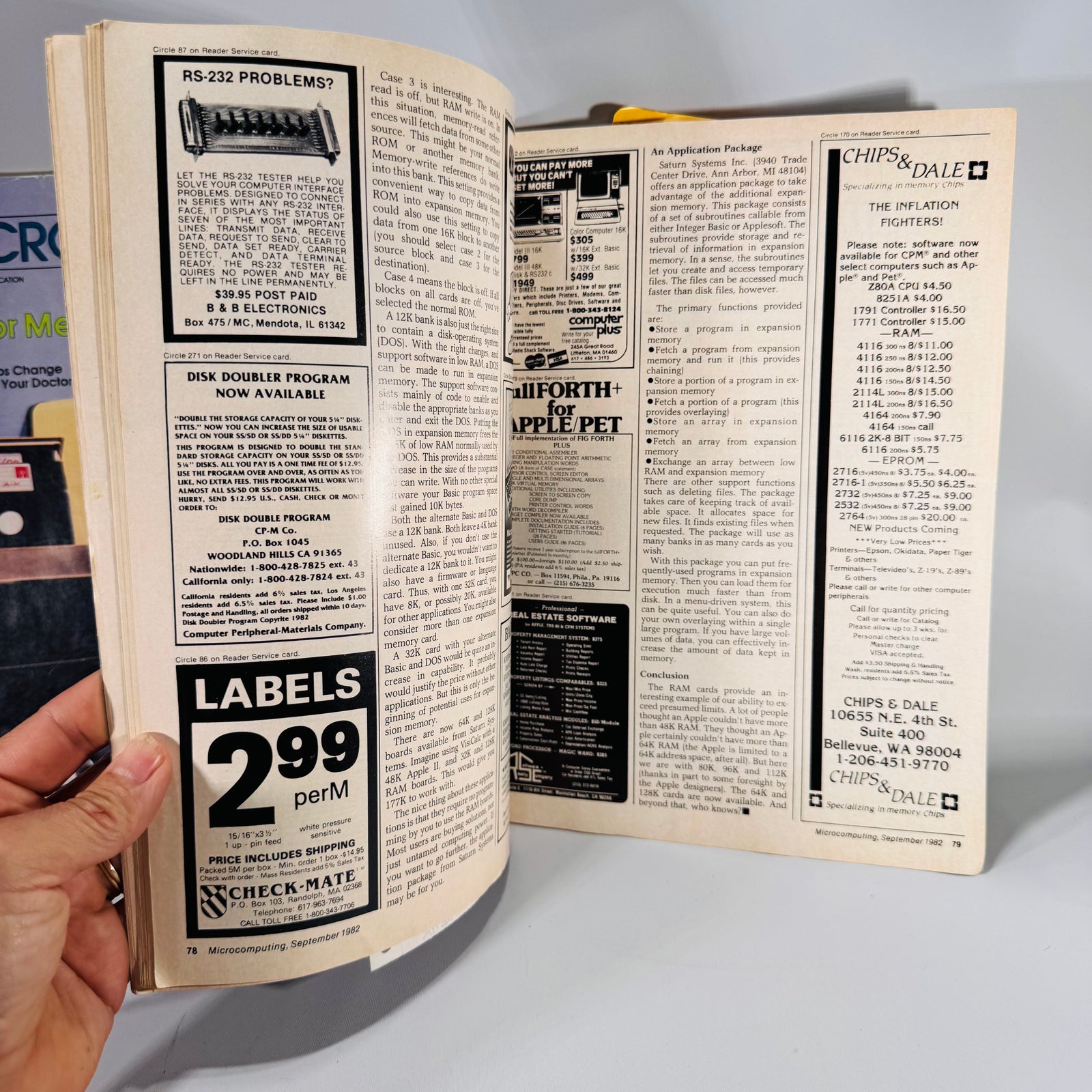 Two Vintage Microcomputing Magazines – Nov 1981 & Sept 1982 | Tech History, Educational Software, Floppy Disks