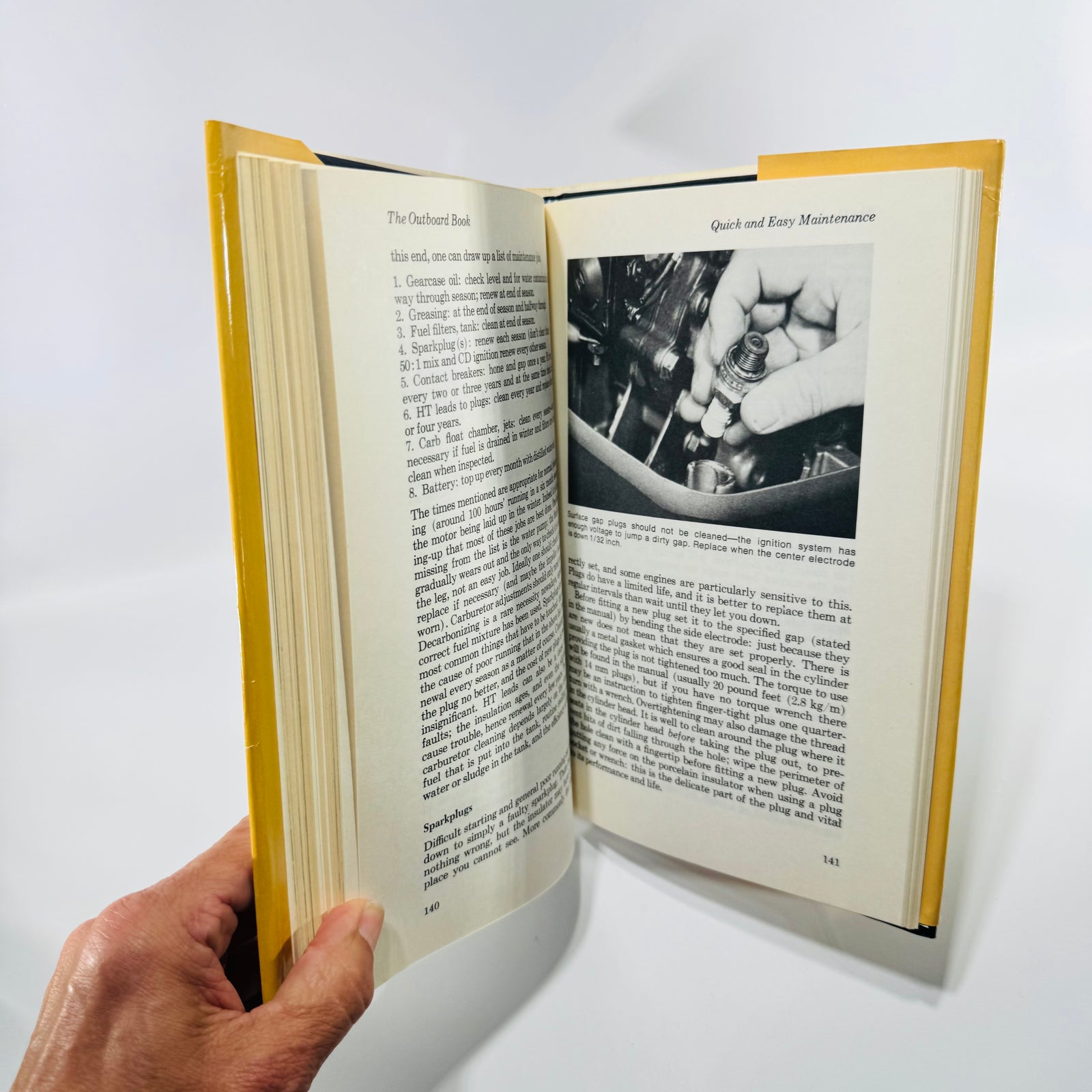The Outboard Book by Nigel Warren 1978 Motor Boating & Sailing Hardcover with Dust Jacket
