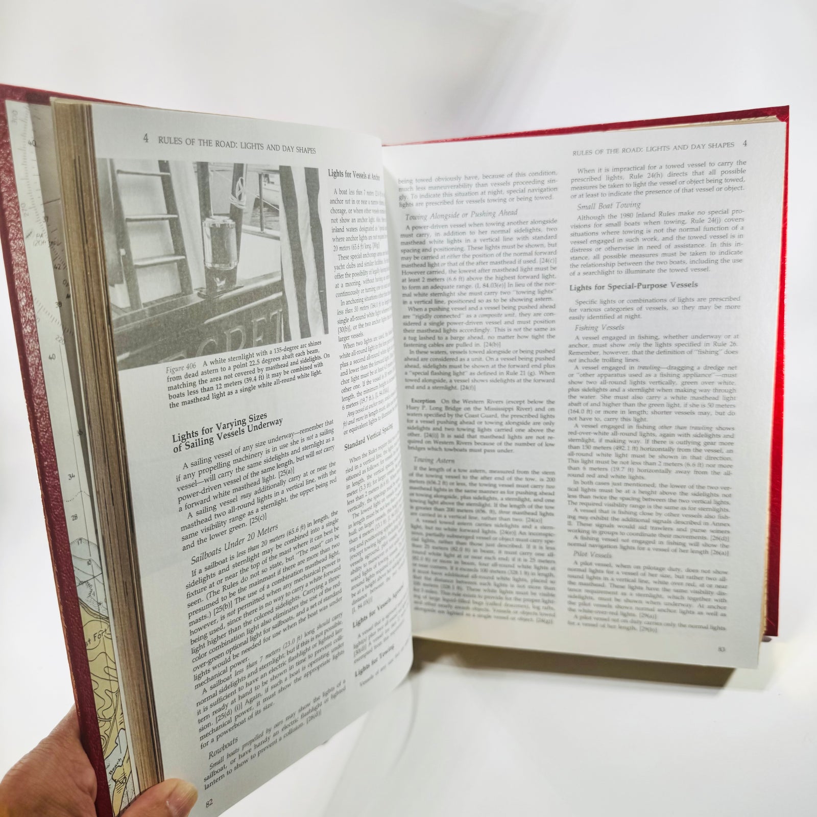 Chapman Piloting: Seamanship & Small Boat Handling 1985 57th Edition Slipcased Hardcover