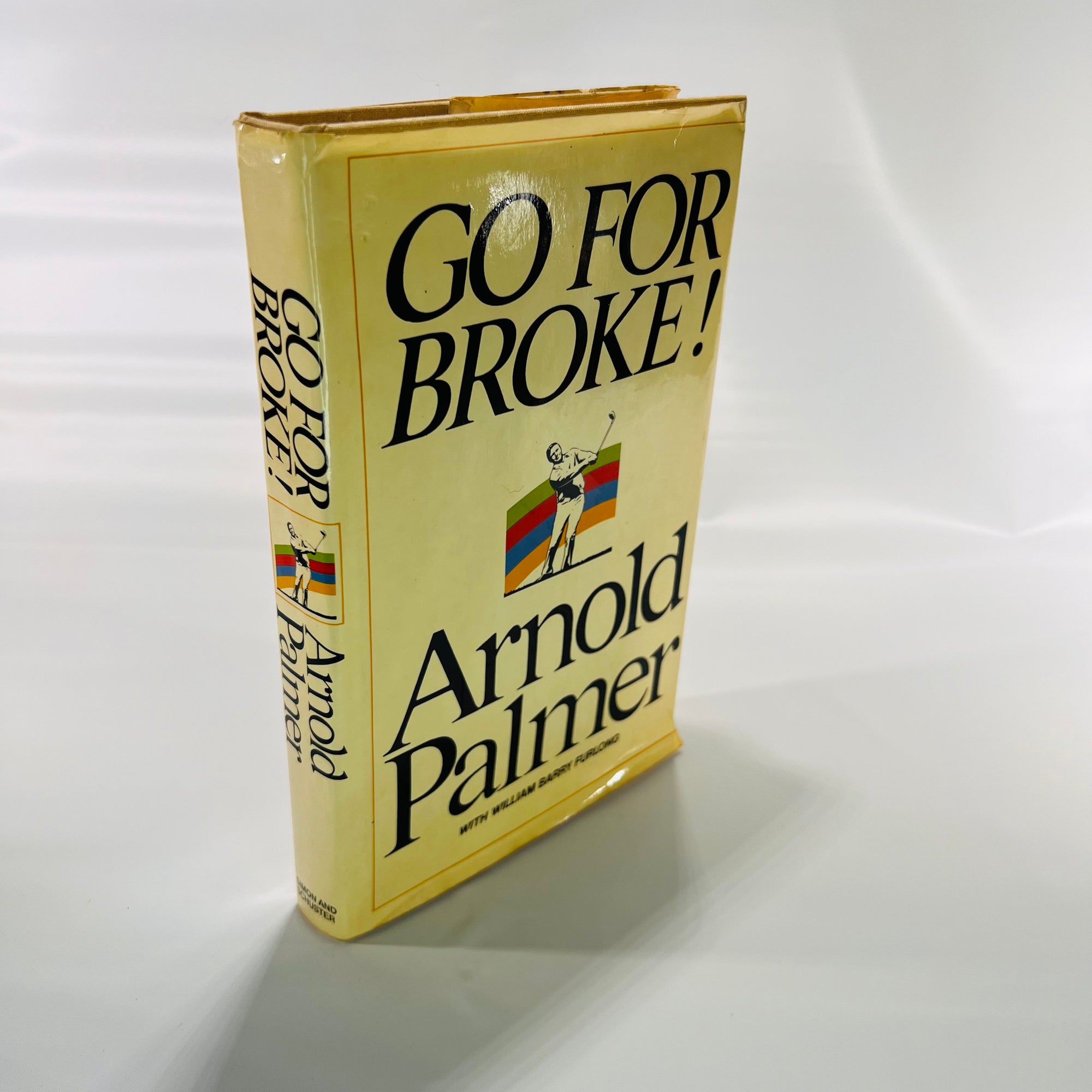 Go For Broke by Arnold Palmer with William Furlong 1973 Simon and Schuster