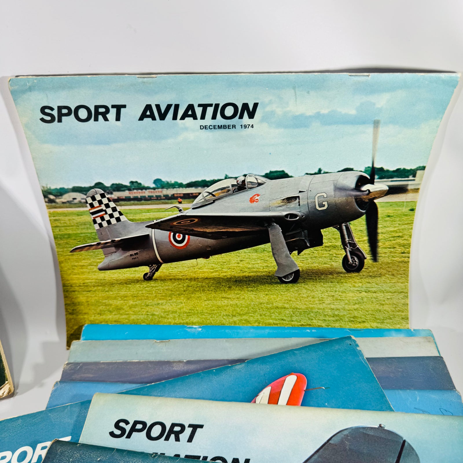 Vintage Sport Aviation Magazines 1974 Bundle — Full Year Minus August (11 Issues) — Experimental Aircraft Association | Small Plane Covers, Experimental Aviation