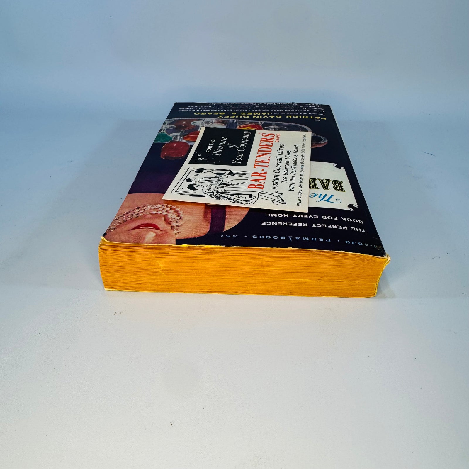 Vintage Cocktail Recipe Guide — The Standard Bartender’s Guide with Bar-Tenders Instant Cocktail Mixes Pamphlet — Patrick Gavin Duffy and James A. Beard | Home Bar Reference, Cocktail Culture