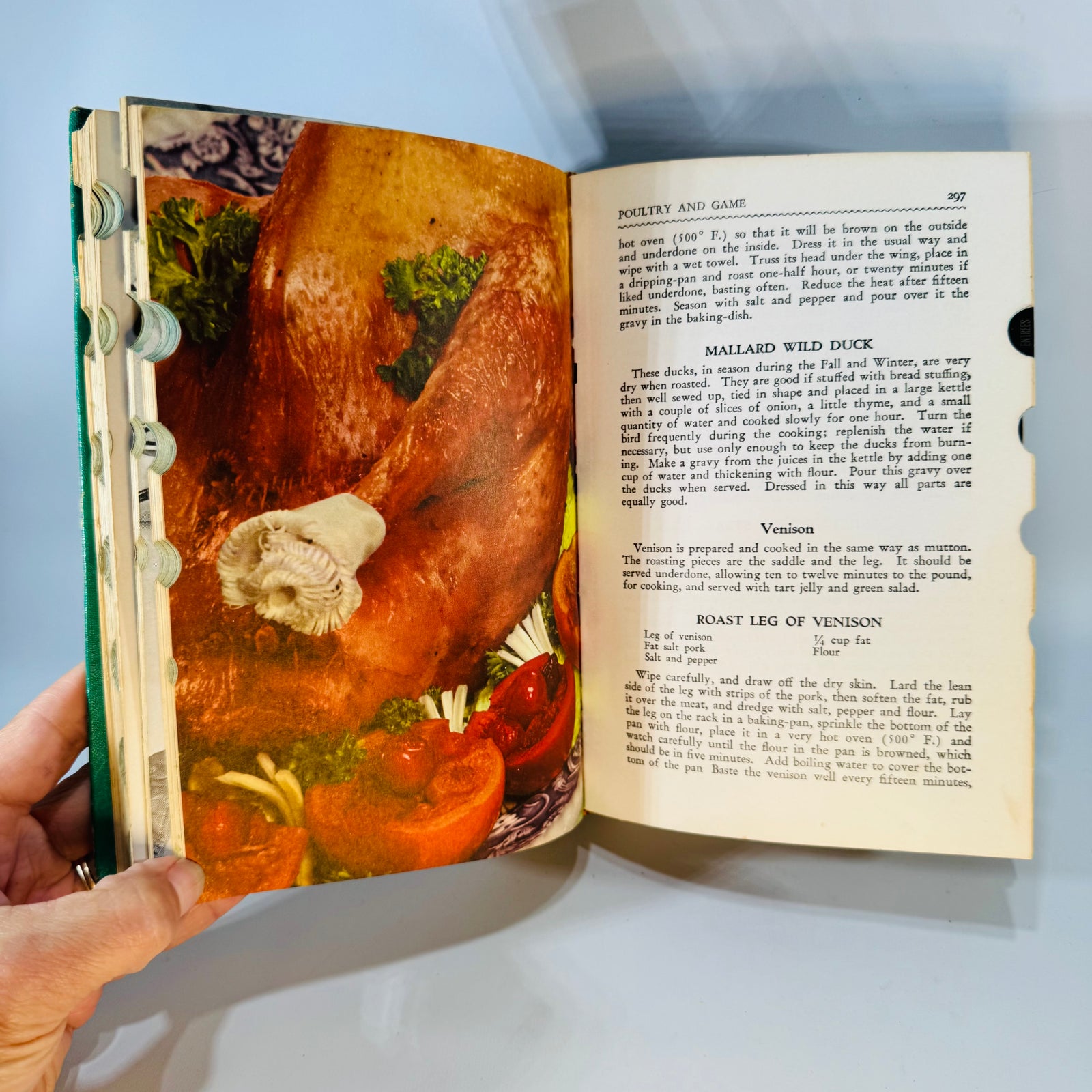 Vintage Cookbook Classic Recipes — The American Woman’s Cook Book 1941 — Ruth Berolzheimer | Tabbed Kitchen Reference, Home Cooking