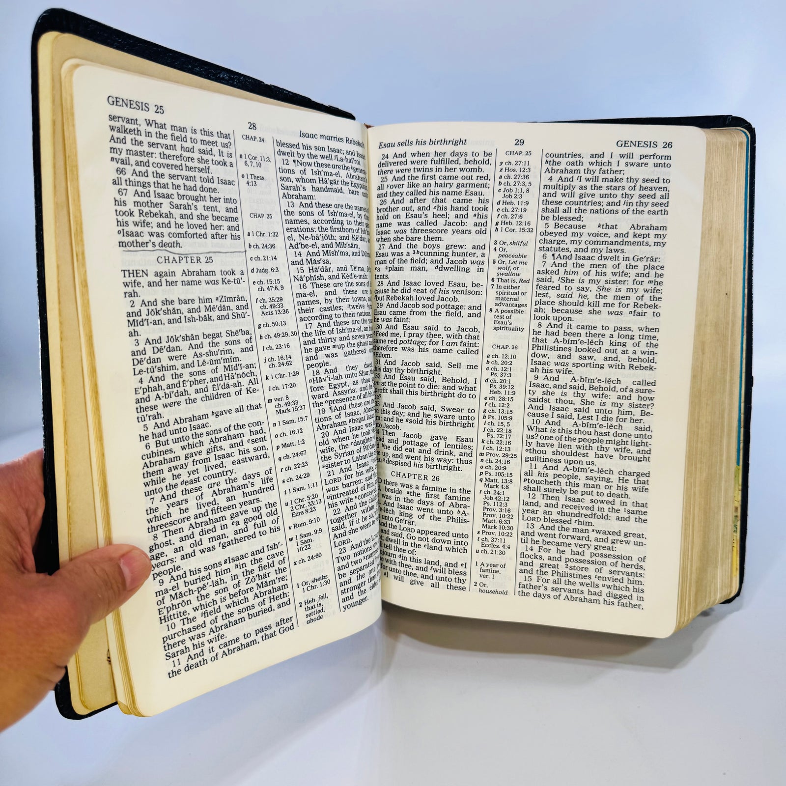 Holy Bible Reference Edition KJV Thomas Nelson 1972
