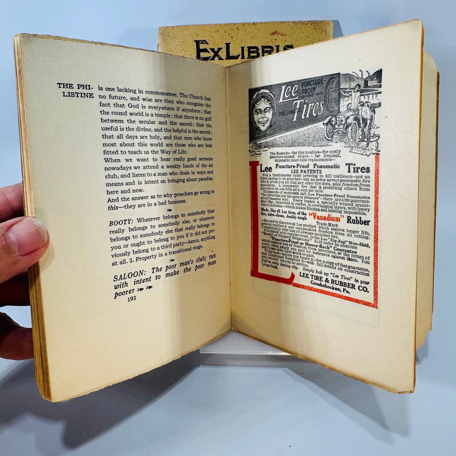 Arts and Crafts Literary Satire Ephemera — The Philistine: A Periodical of Protest 2-Issue Lot 1913 & 1914 — Elbert Hubbard | Roycroft Booklets, American Arts and Crafts Movement