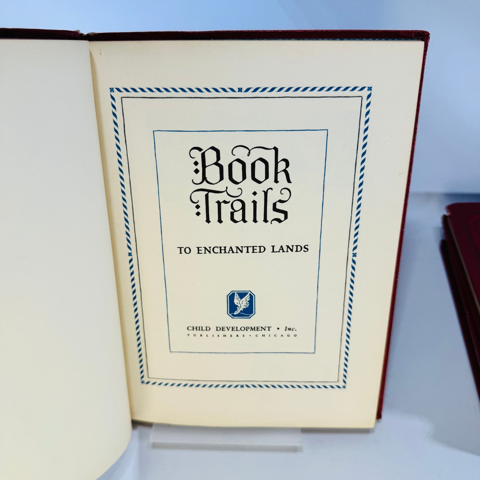 Book Trails Volumes 4, 5 & 6- 1946 Illustrated Hardcover Set