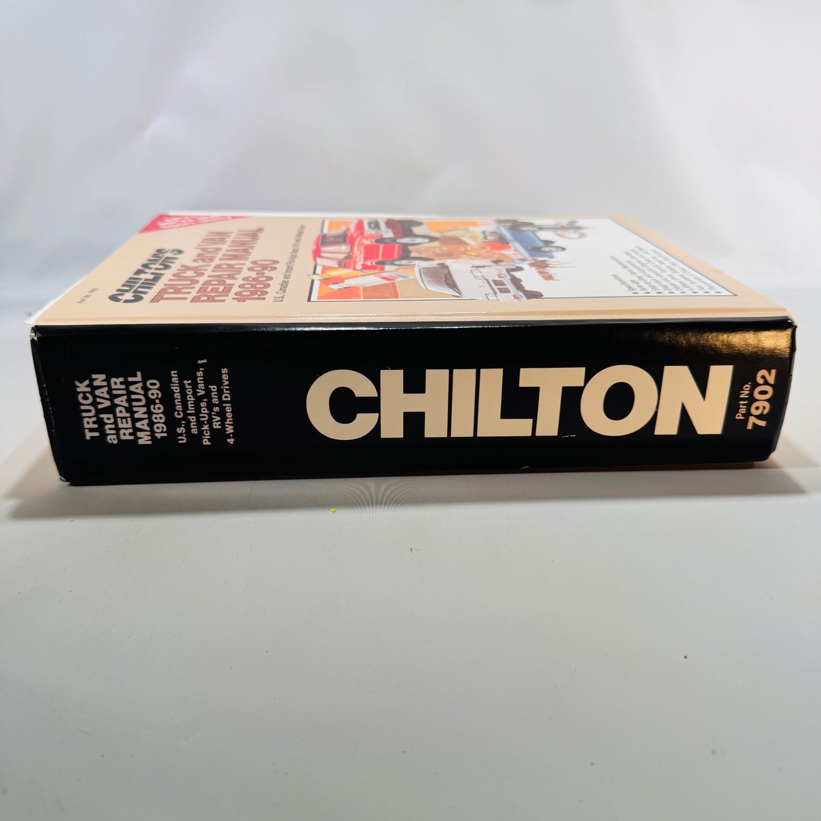 Automotive Repair Manual — Chilton’s Truck and Van Repair Manual 1986–90 (coverage 1986–90) — Chilton Book Company | Part No. 7902, Automotive Repair