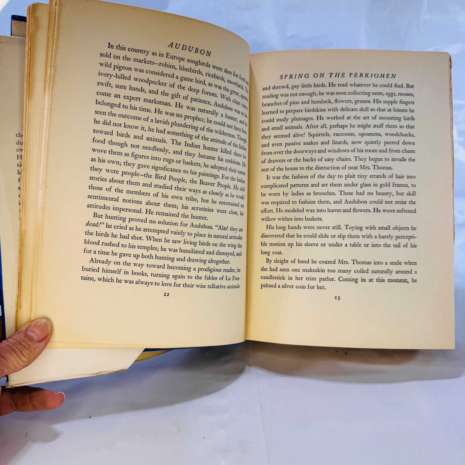 Audubon by Constance Rourke (1936), Harcourt Brace and Company, Hardcover