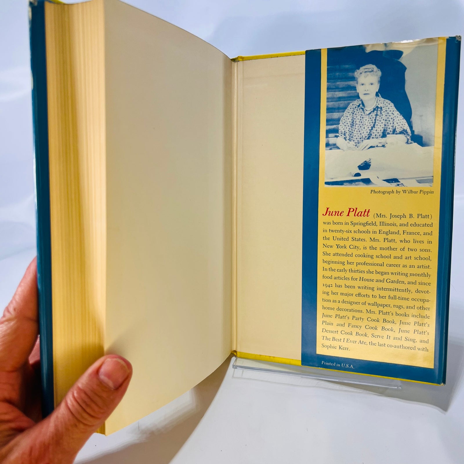 The June Platt Cook Book by June Platt 1958 Illustrated by Sue Allen Alfred A Knopf