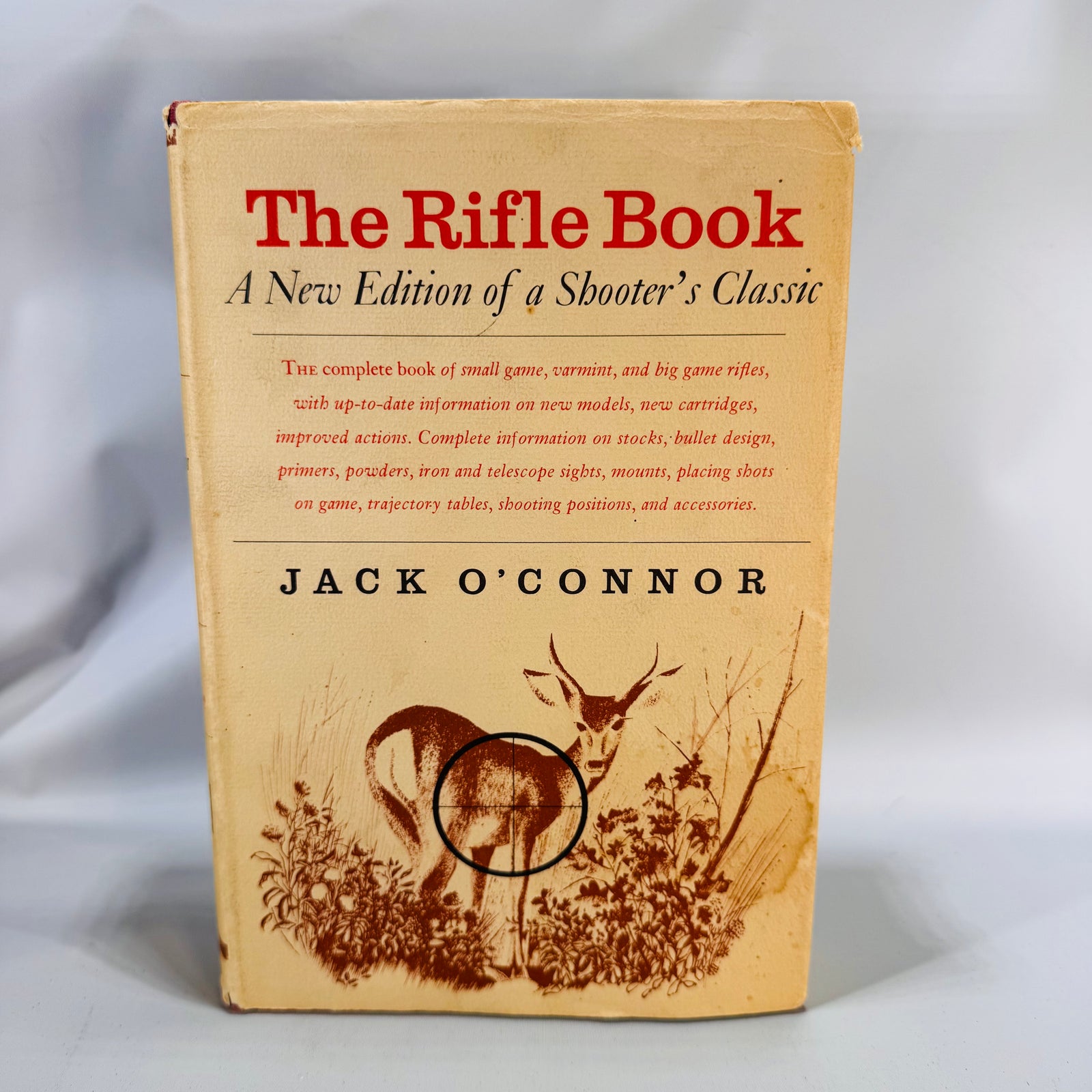 Hunting & Survival Bundle — The Rifle Book (1964, 2nd Rev.) + Wilderness Survival Guide (1987) — Jack O’Connor & Monty Alford | 2-Book Bundle, Sporting/Outdoor