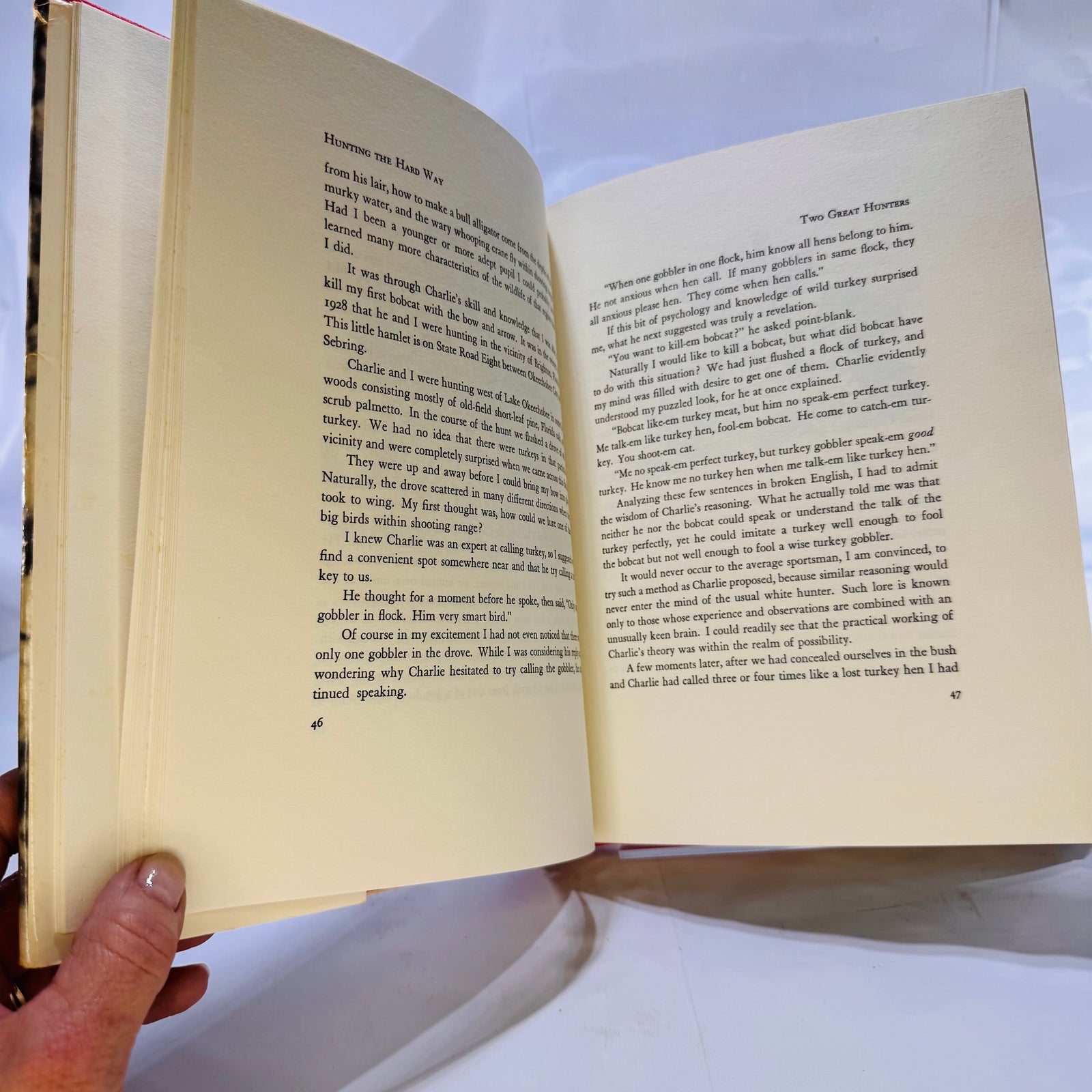 Hunting the Hard Way by Howard Hill (1976), Herry Hill Longbow Co., Hardcover