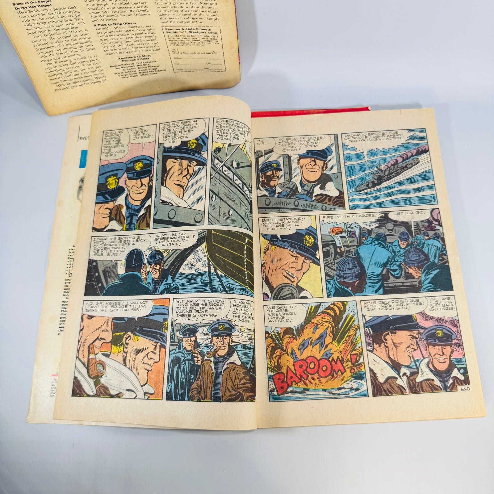 Vintage War Comics Lot — Fightin' Air Force #51, Fightin' Navy #126, Battlefield Action #79 (1965–1983) — Charlton Comics | Military Adventure, War Comics