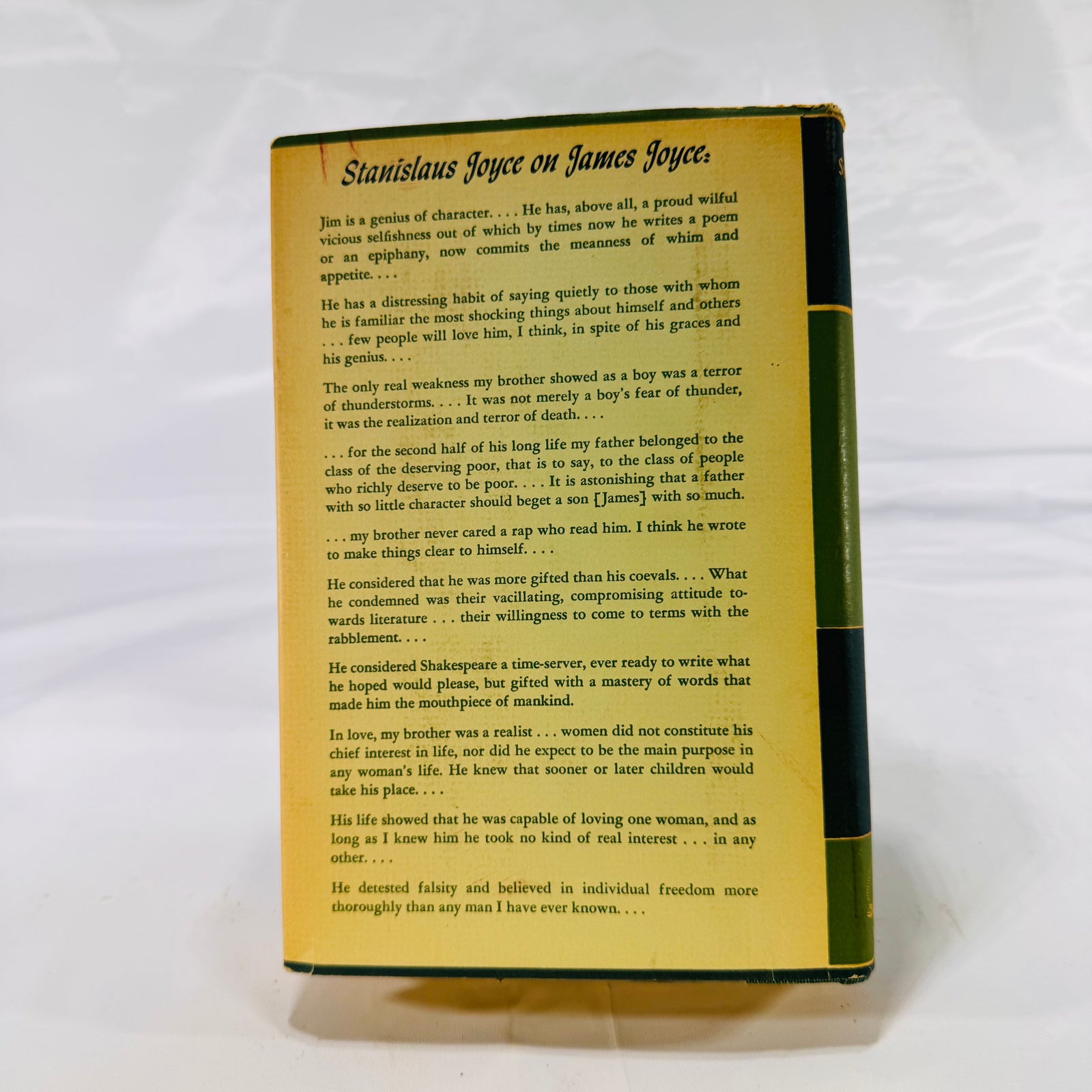 My Brother's Keeper by Stanislaus Joyce (1958), The Viking Press, Hardcover