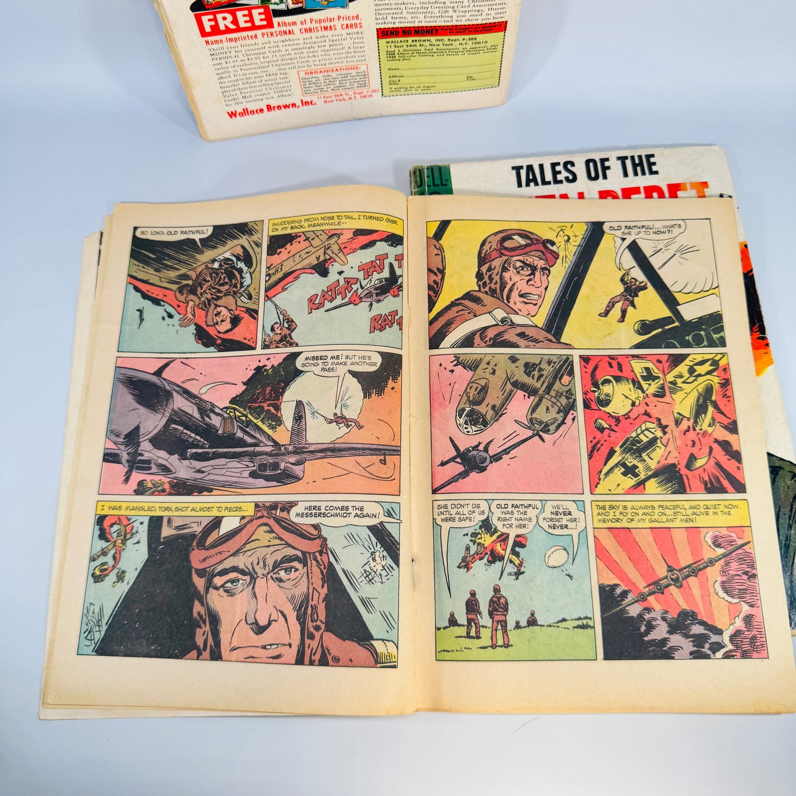 Vintage War Comics Lot — Dell Combat #26, Air War Stories #1, Tales of the Green Beret #1 (1964–1967) — Dell Comics | Silver Age Set, War Comics