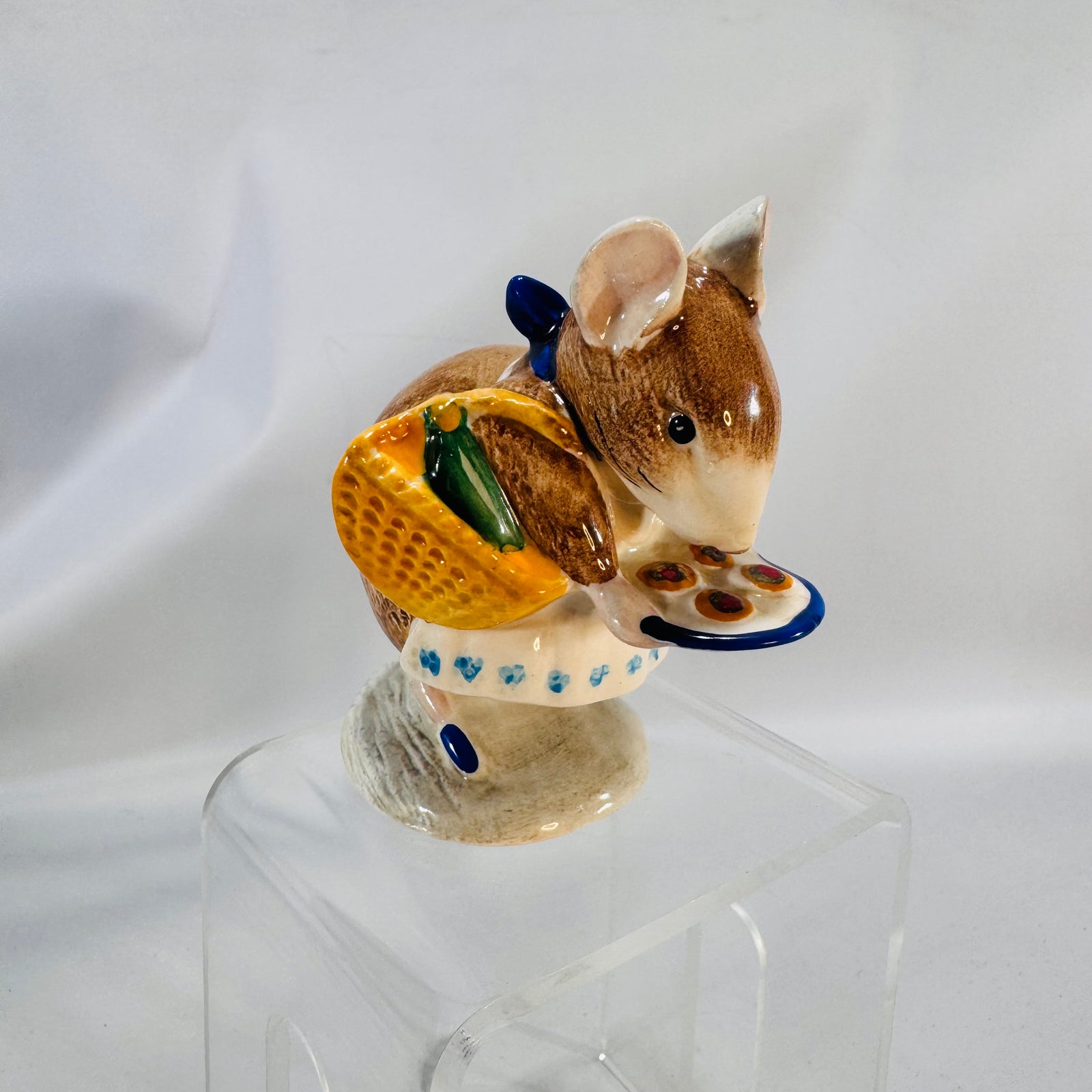 Appley Dapply — Beatrix Potter Figurine, Beswick England, c. 1971 (pre–Royal Albert), ~3", Gloss Ceramic