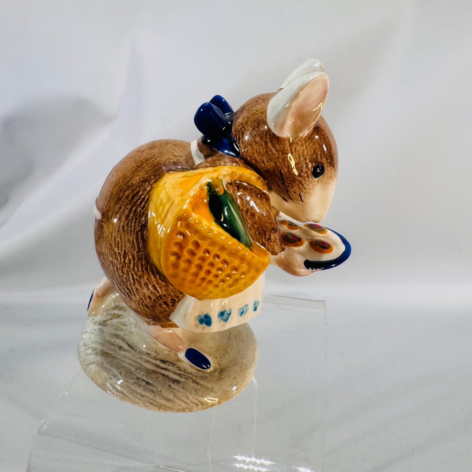 Appley Dapply — Beatrix Potter Figurine, Beswick England, c. 1971 (pre–Royal Albert), ~3", Gloss Ceramic