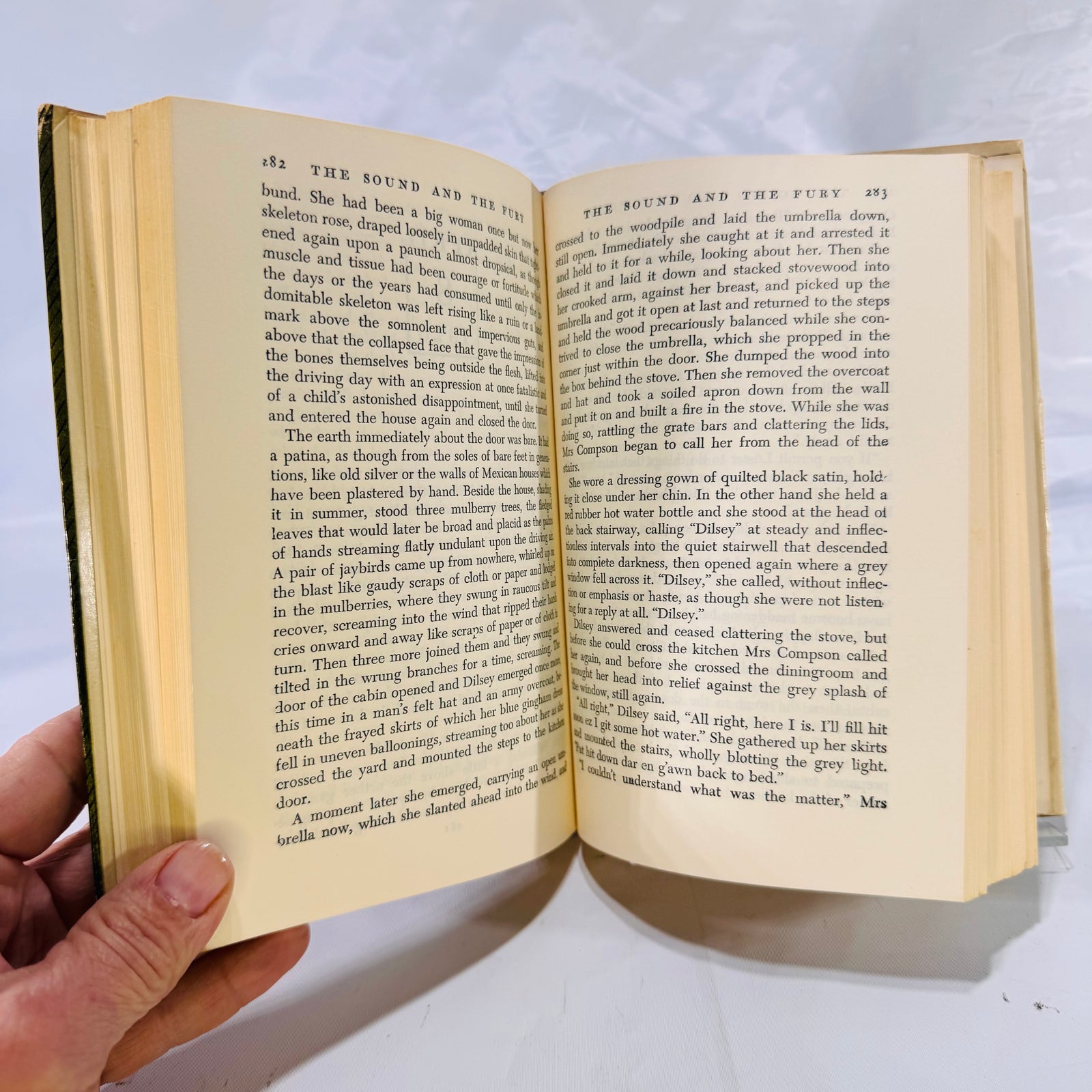The Sound and the Fury & As I Lay Dying by William Faulkner (1946), A Modern Library Book, Hardcover with Dust Jacket