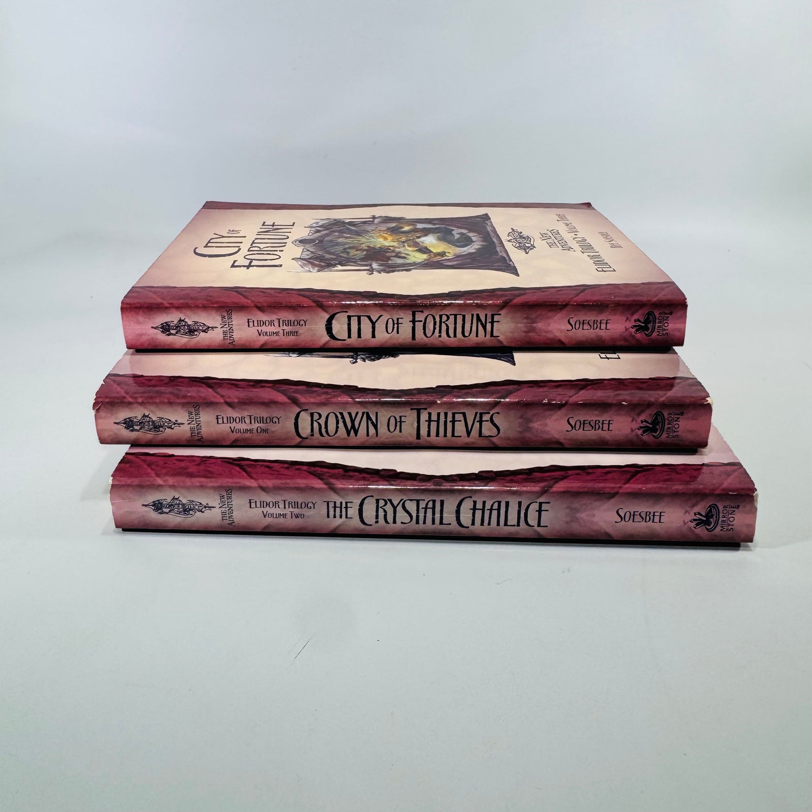 Dragonlance Fantasy Paperback Trilogy Set — The New Adventures: Elidor Trilogy (2005–2006) — Ree Soesbee | Complete 3-Book Set, Young Adult Fantasy