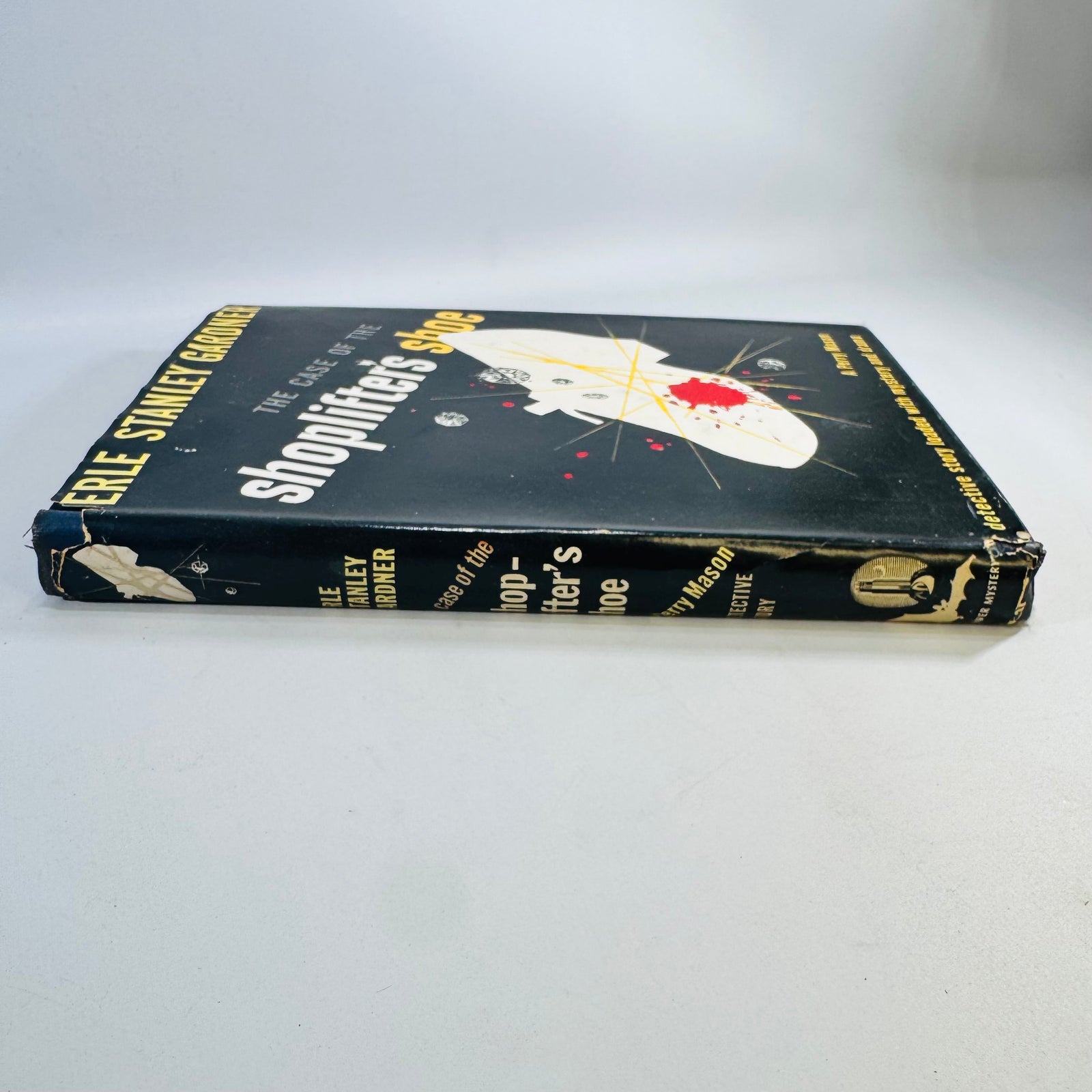 The Case of the Shoplifter's Shoe by Erle Stanley Gardner 1945 Tower Books Second Printing Hardcover with Dust Jacket