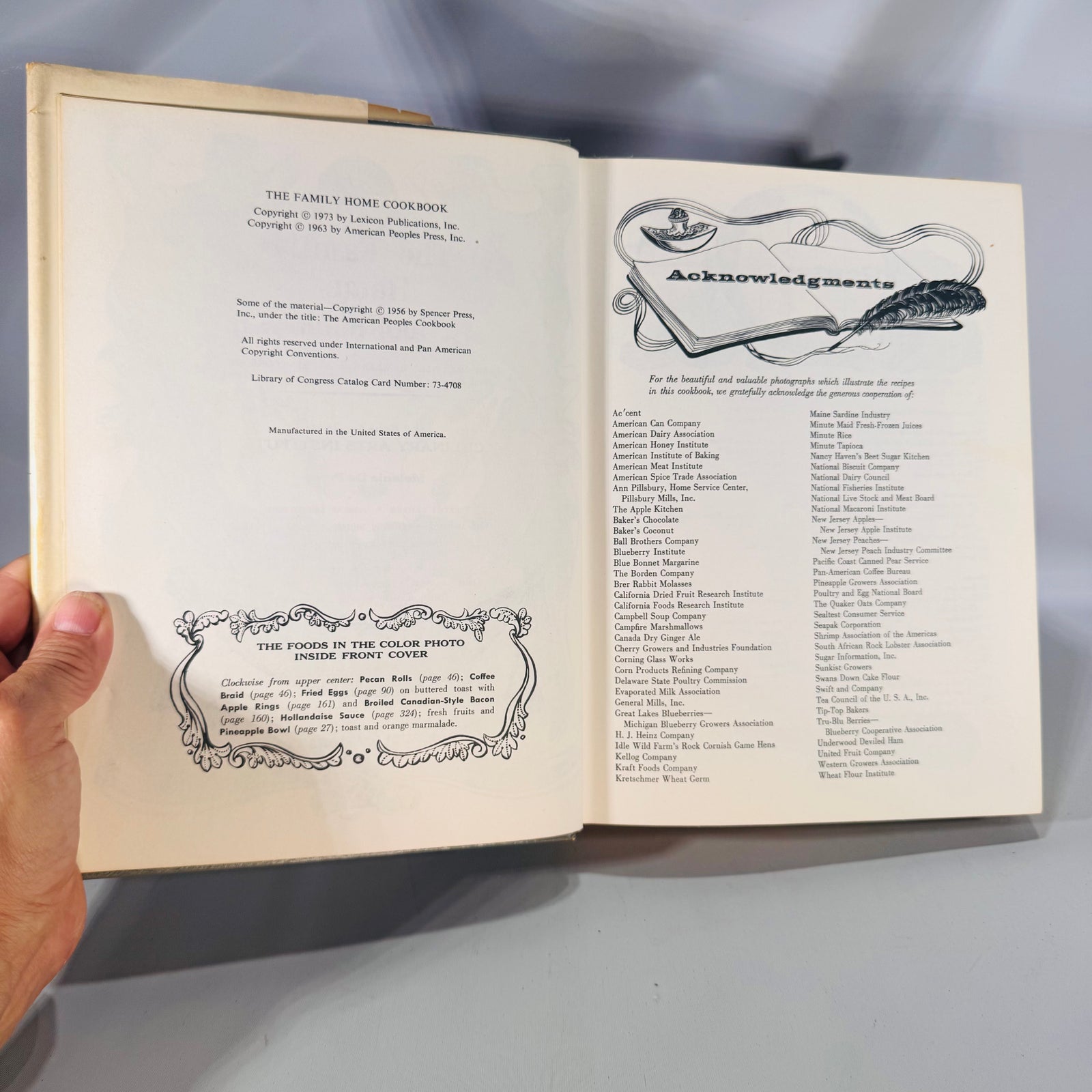 The Family Home Cookbook (1973) — Culinary Arts Institute | Vintage Cookbook Dust Jacket, Illustrated, Culinary Arts