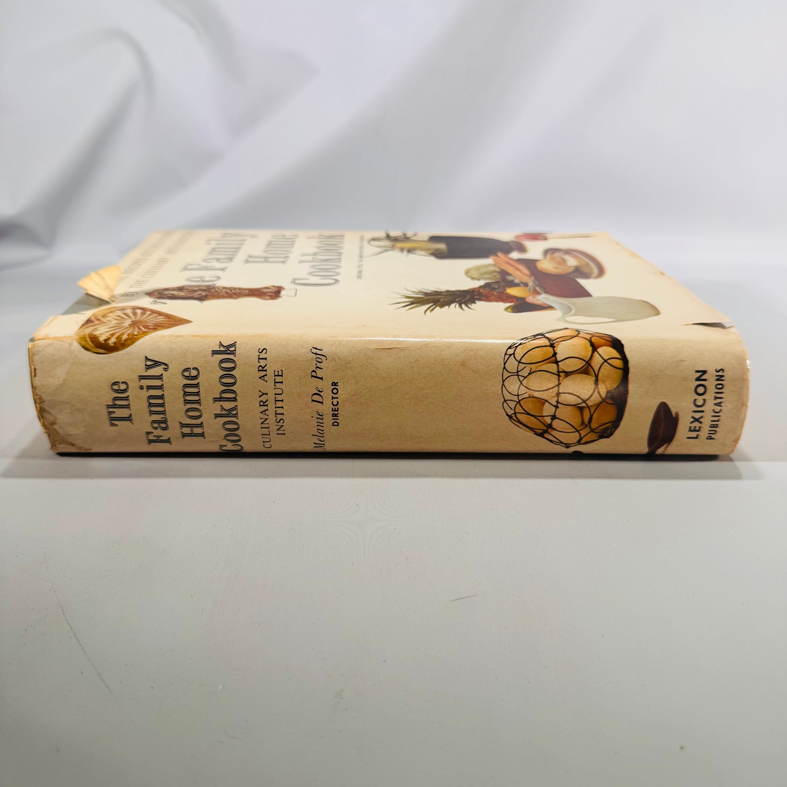 The Family Home Cookbook (1973) — Culinary Arts Institute | Vintage Cookbook Dust Jacket, Illustrated, Culinary Arts