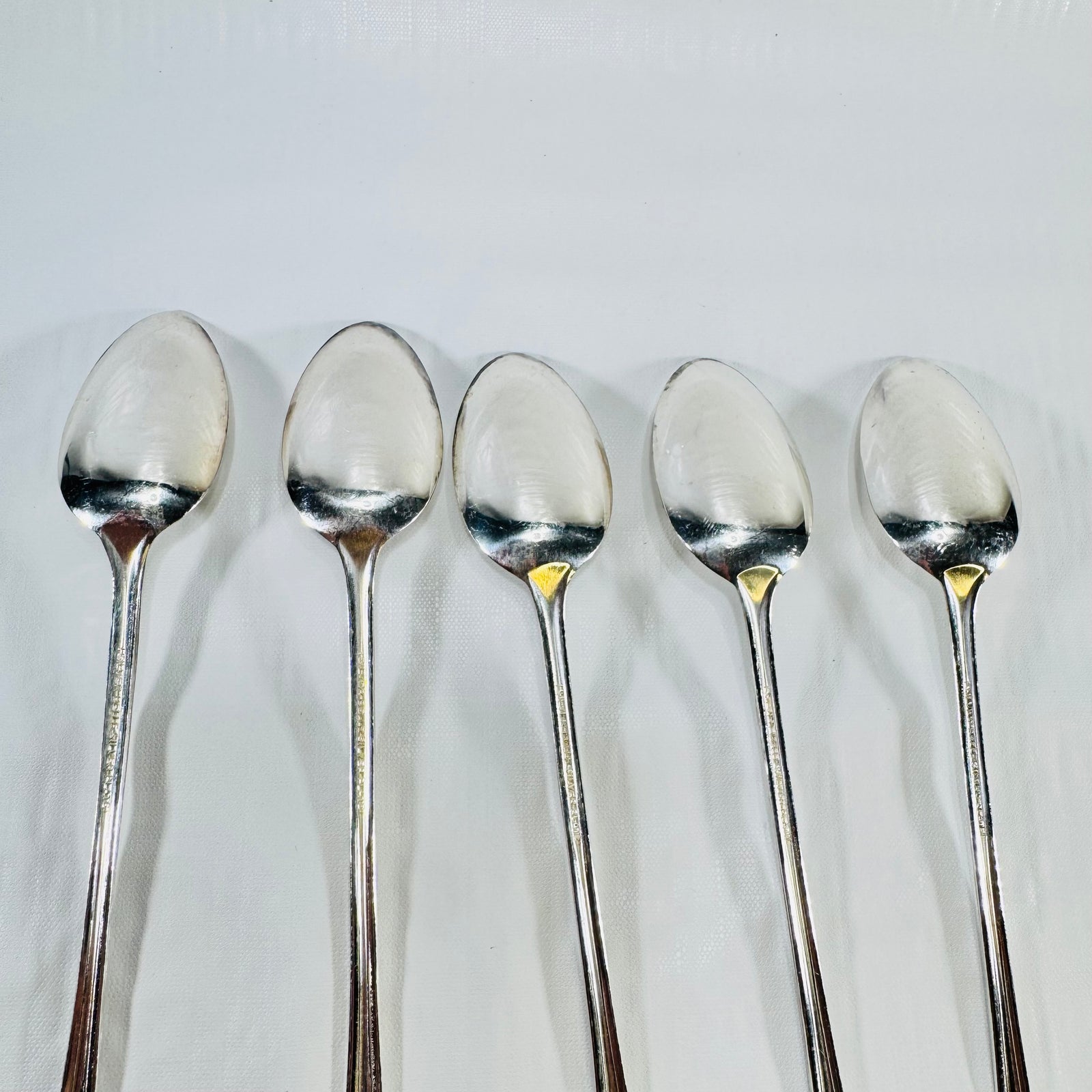 Silver Belle Iced Tea Spoons International Silver Set of 5