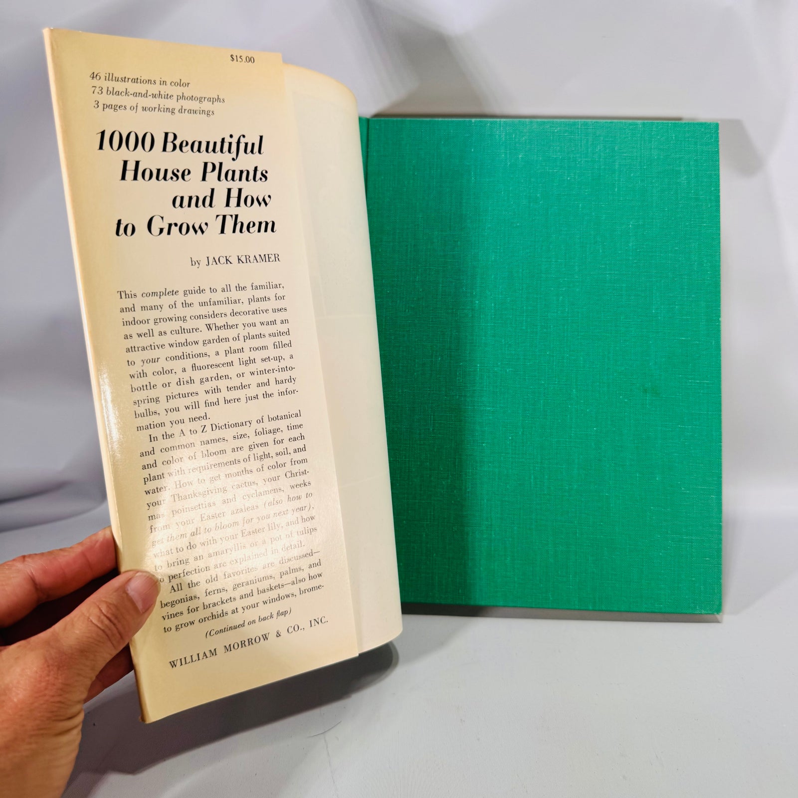 1000 Beautiful House Plants and How to Grow Them (1966) — Jack Kramer | Dust Jacket, Photo-Rich Guide, Gardening & Houseplants