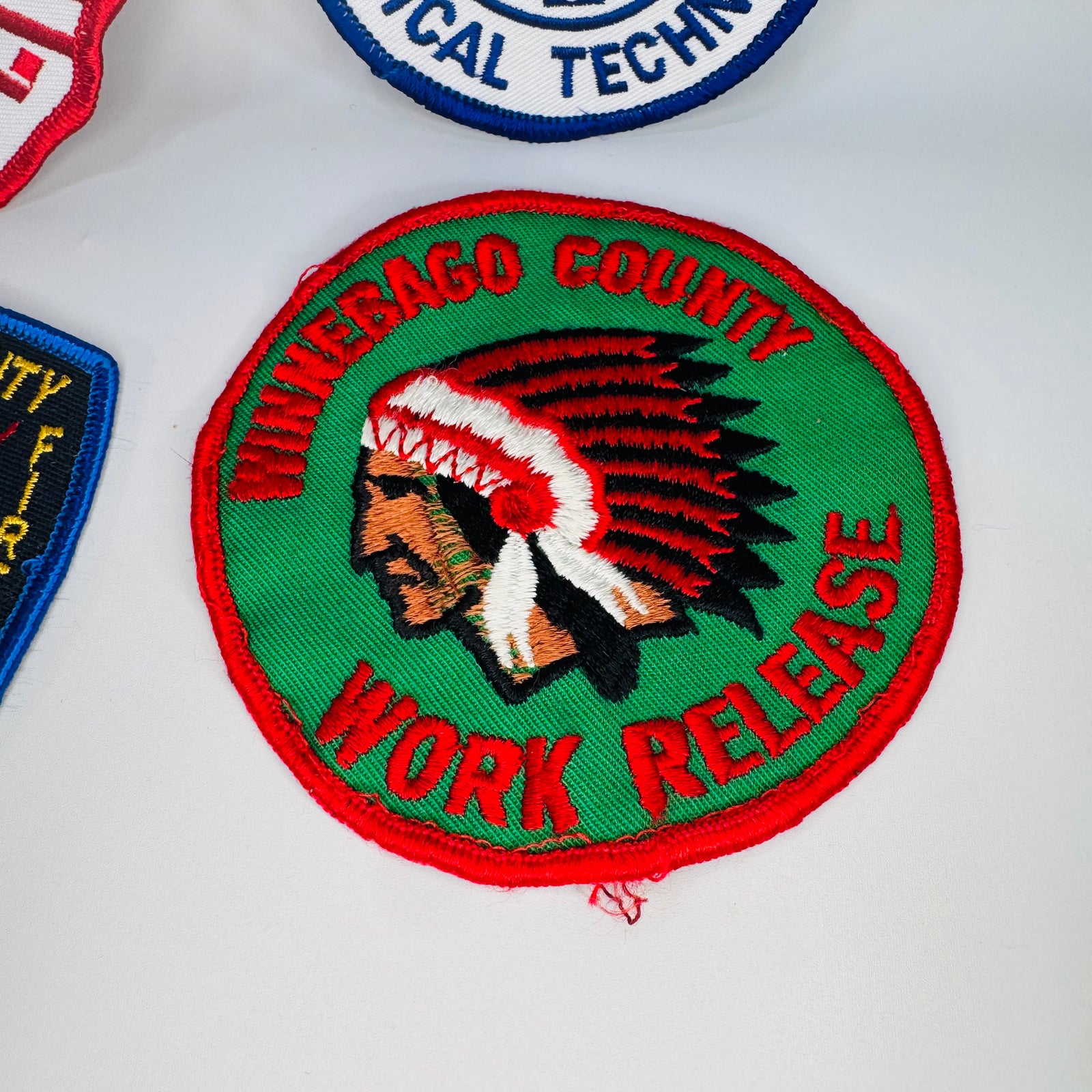 Winnebago County Illinois Vintage Patch Bundle
