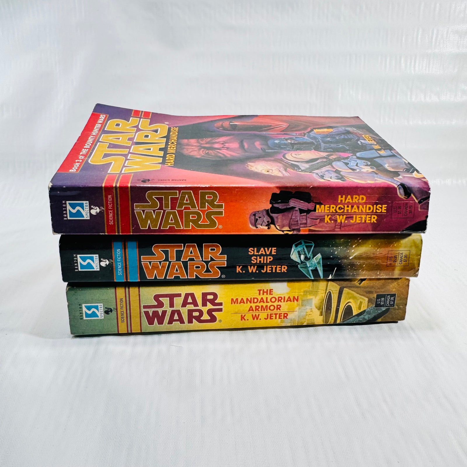 Star Wars The Bounty Hunter Wars Trilogy K. W. Jeter Paperback Lot